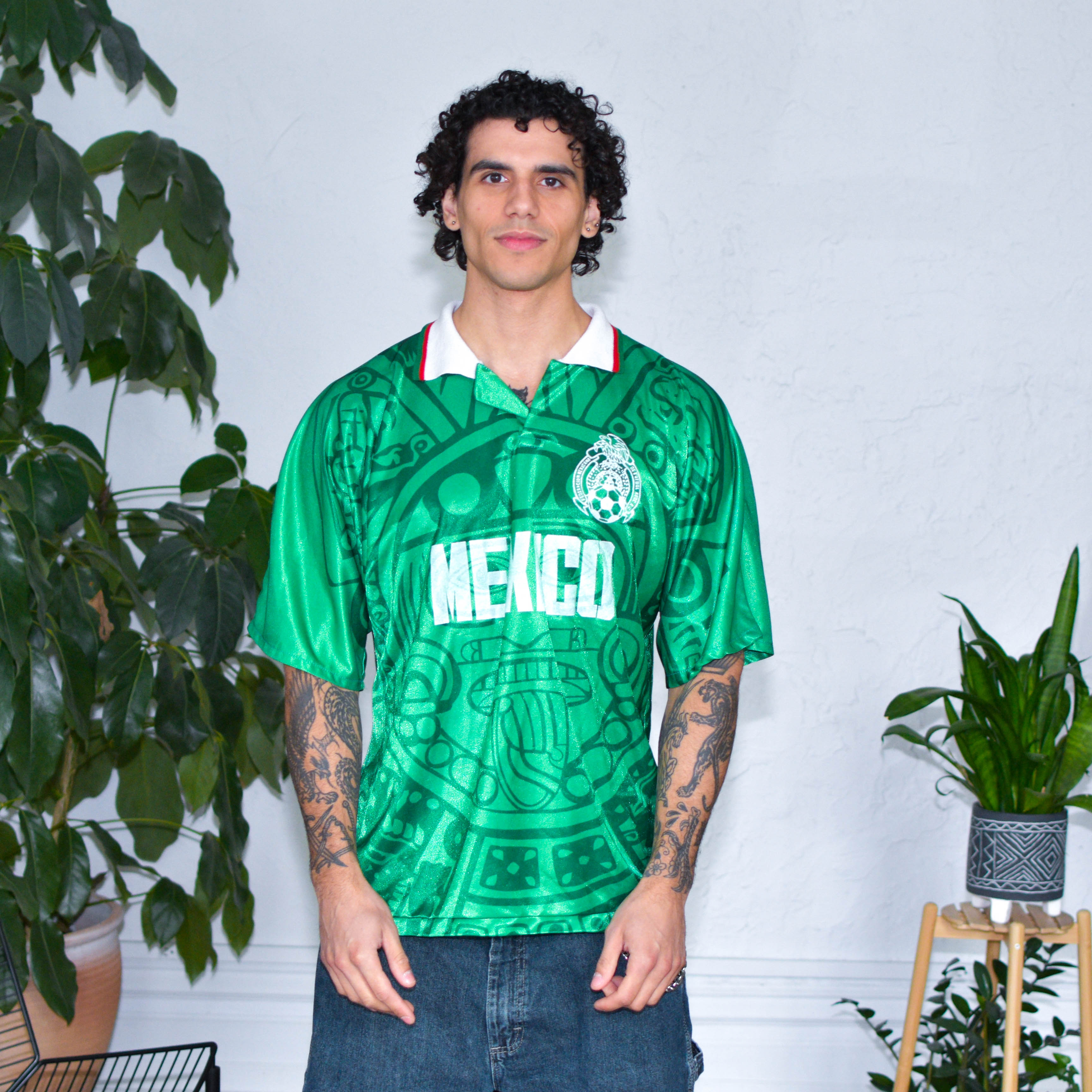 Vintage 1998 Mexico National Team Replica Jersey