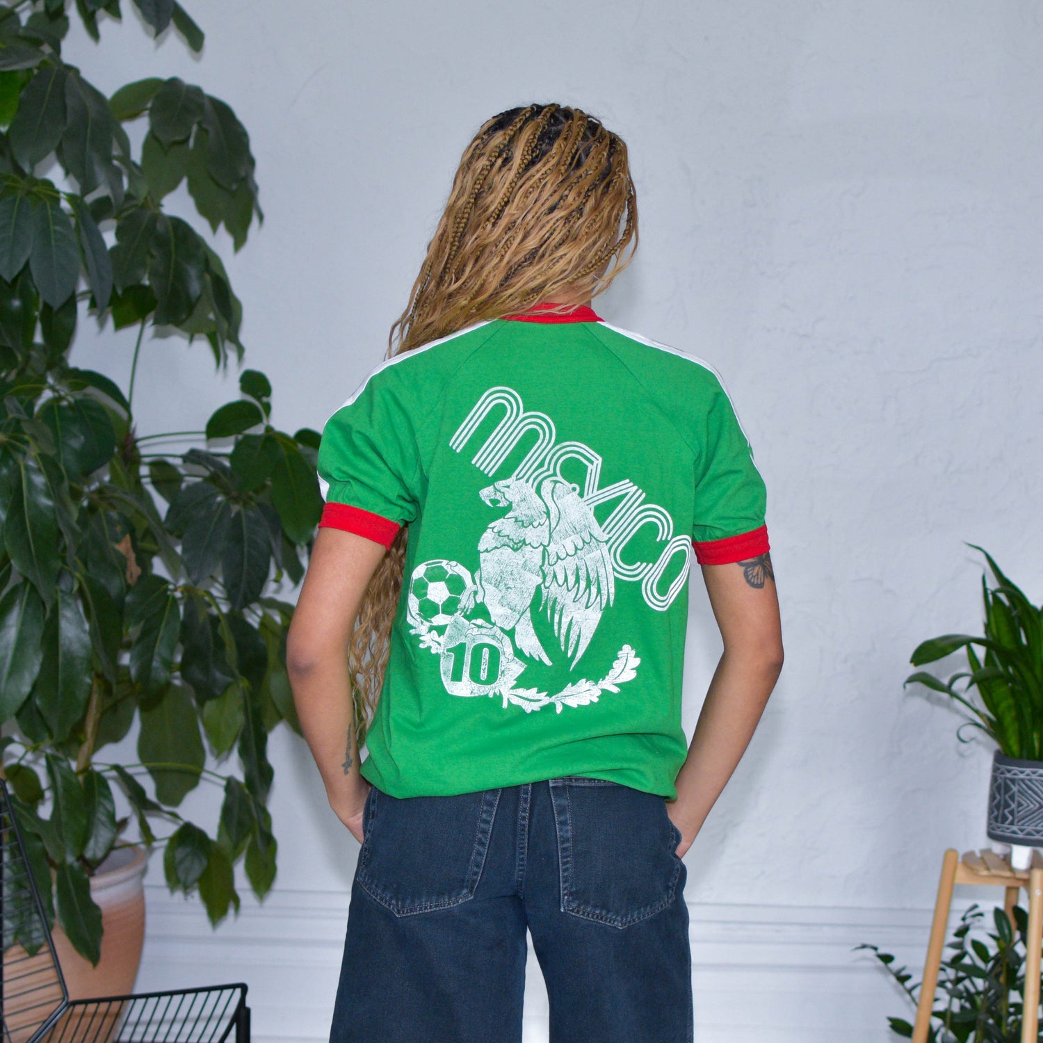 Vintage 2005 Mexico National Team Graphic T-Shirt