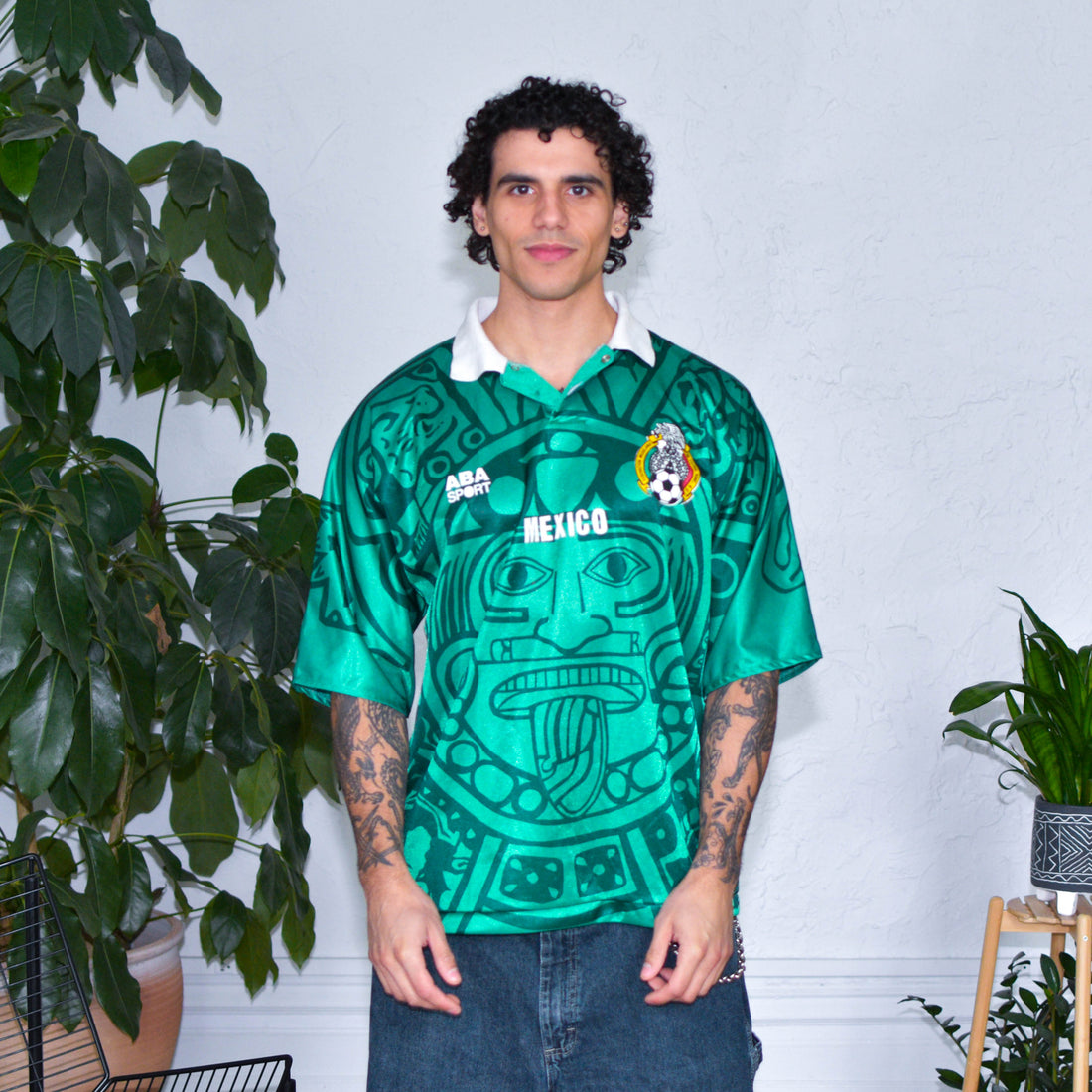 Vintage 1997 Mexico National Team Replica Jersey
