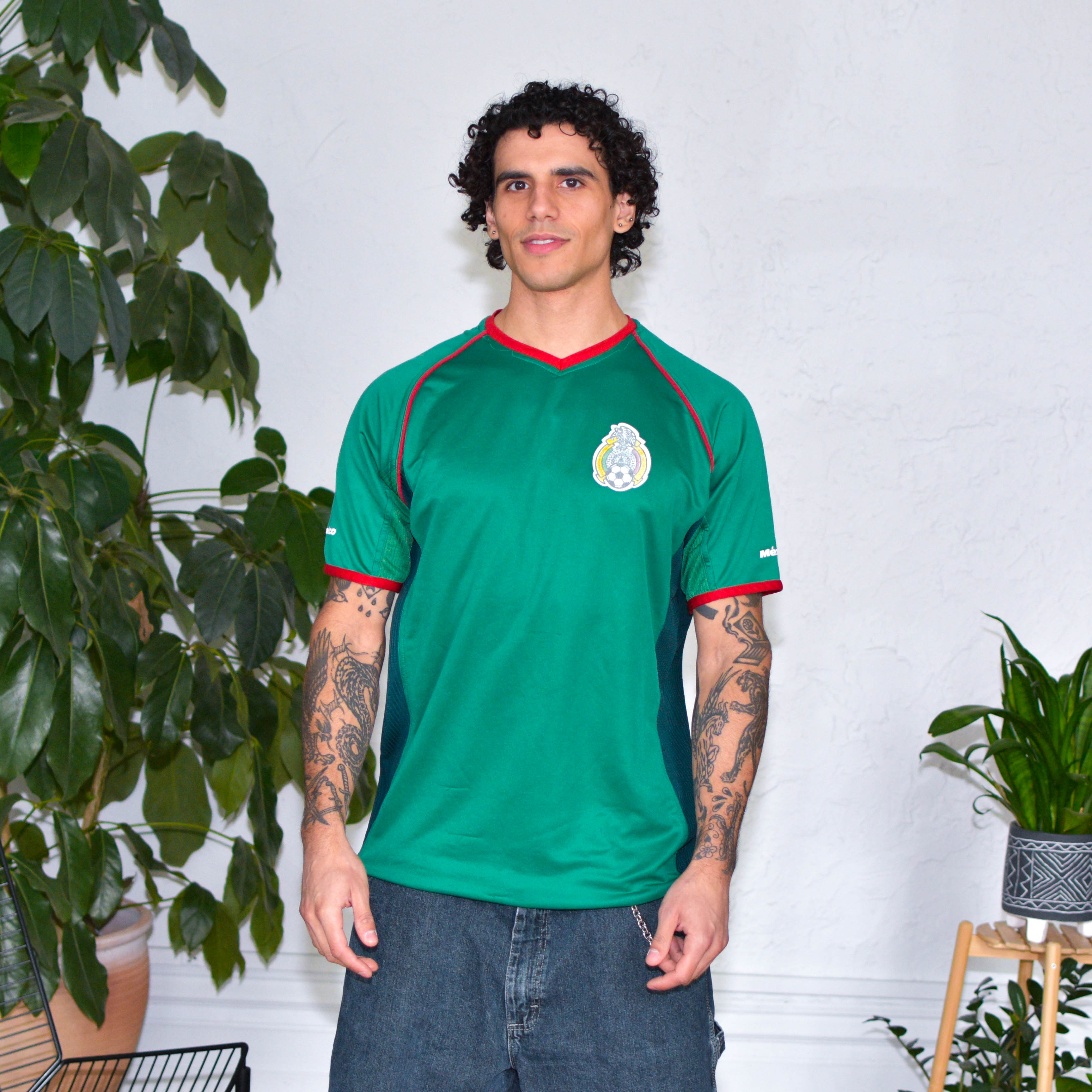 Vintage 2002 Mexico World Cup Replica Jersey