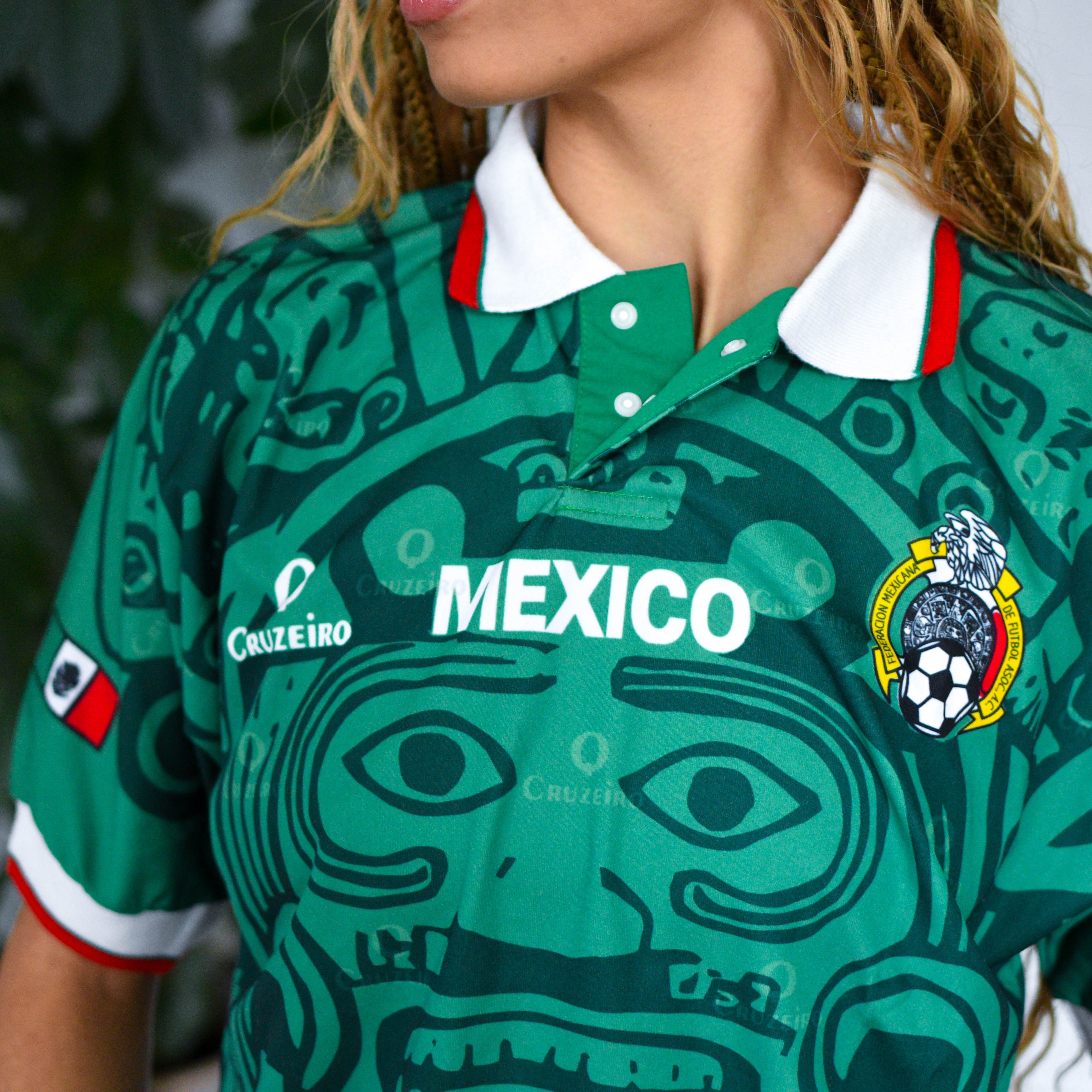 Vintage 1998 Mexico National Team Replica Jersey