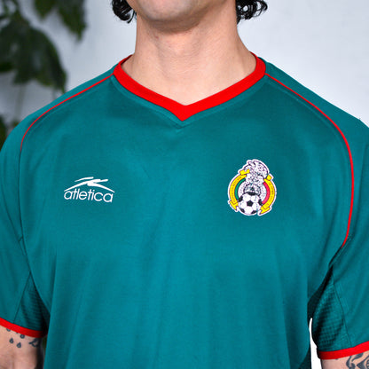 Vintage 2002 Mexico World Cup Home Jersey