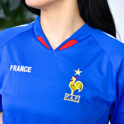 Vintage 2004 Zidane France World Cup Replica Jersey