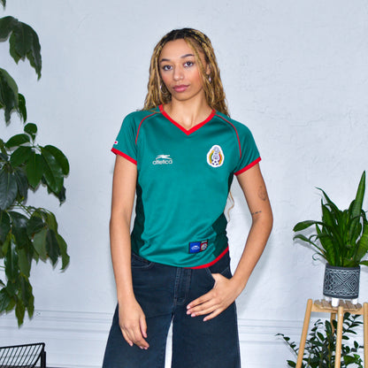 Vintage 2002 Mexico World Cup Home Jersey