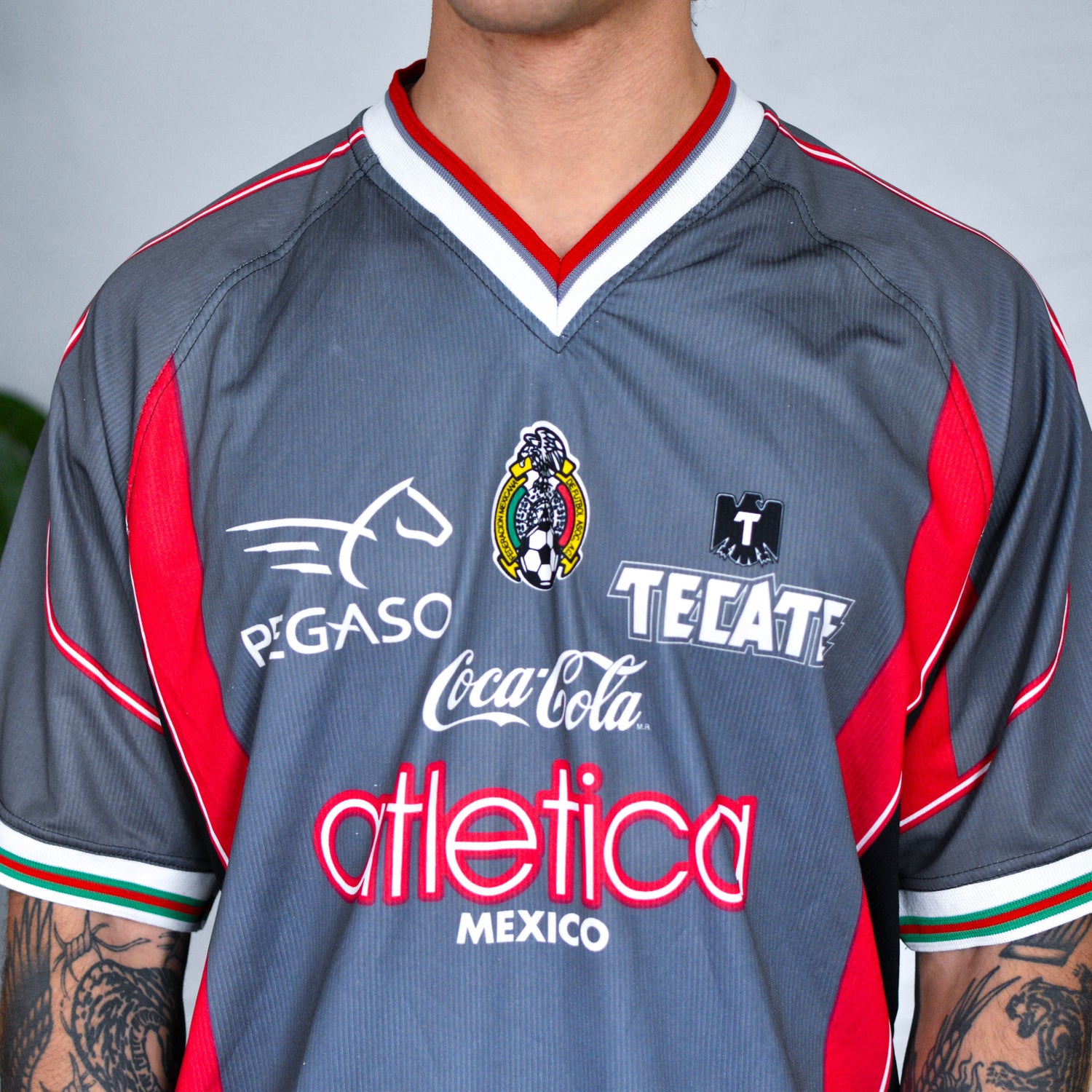 Vintage 2001 Mexico National Team Training Jersey