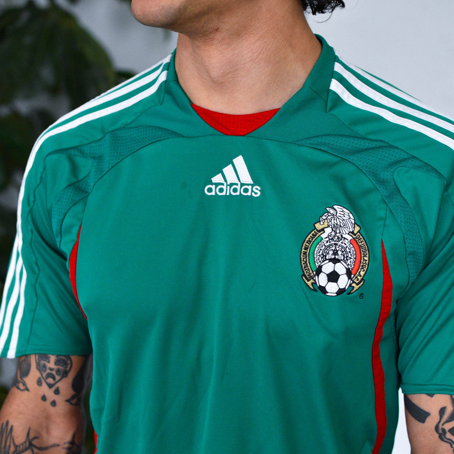 Vintage 2007 Adidas Mexico National Team Home Jersey
