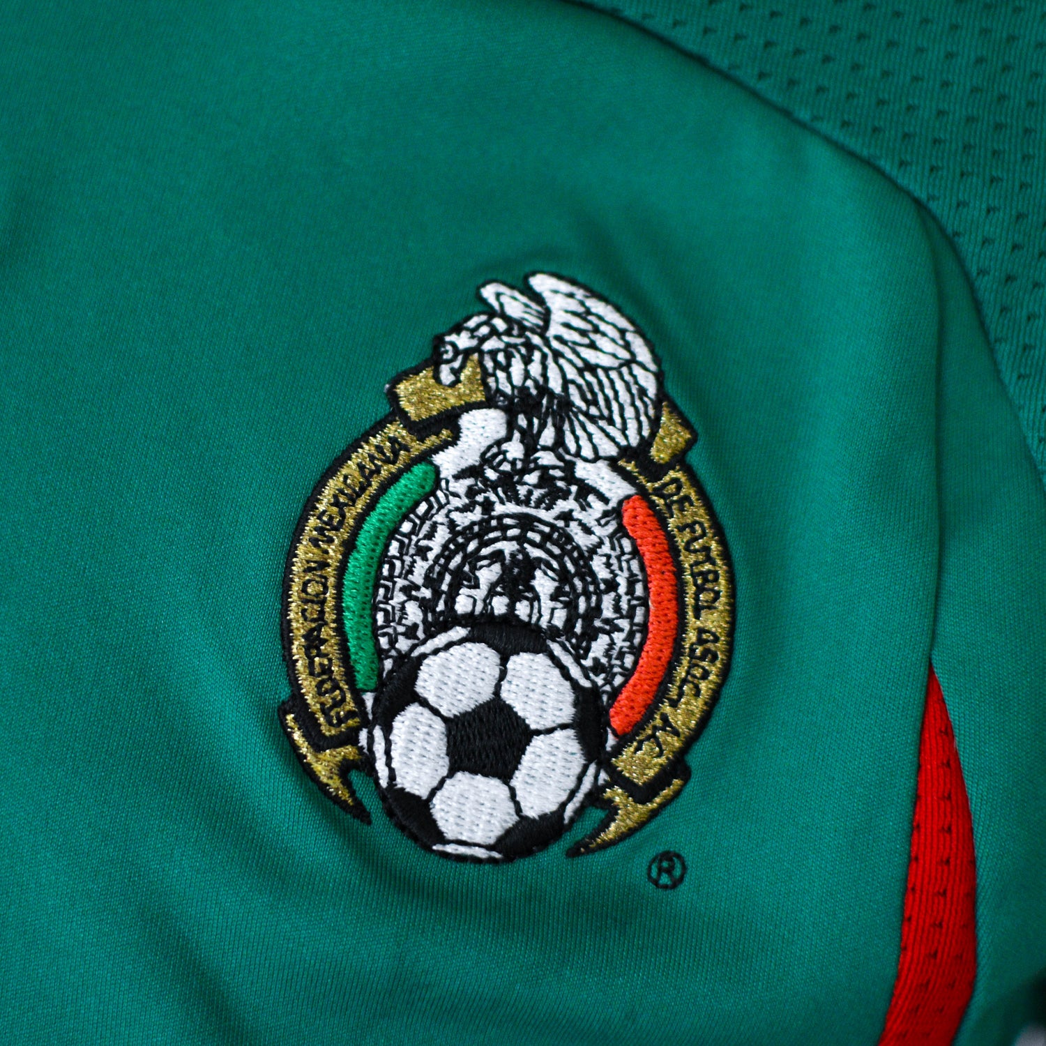 Vintage 2007 Adidas Mexico National Team Femme Jersey
