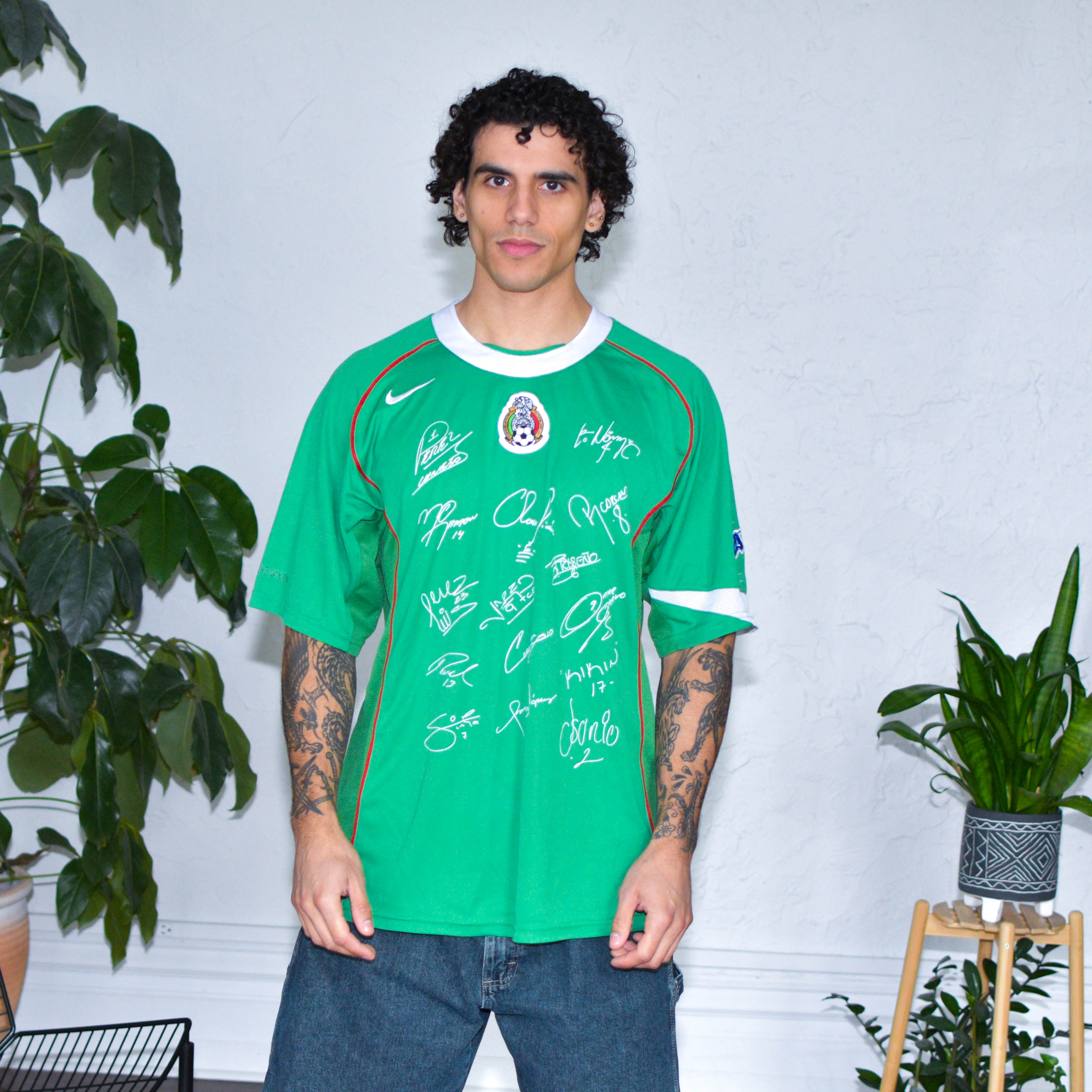 Vintage 2005 Nike Mexico National Team Promo Jersey