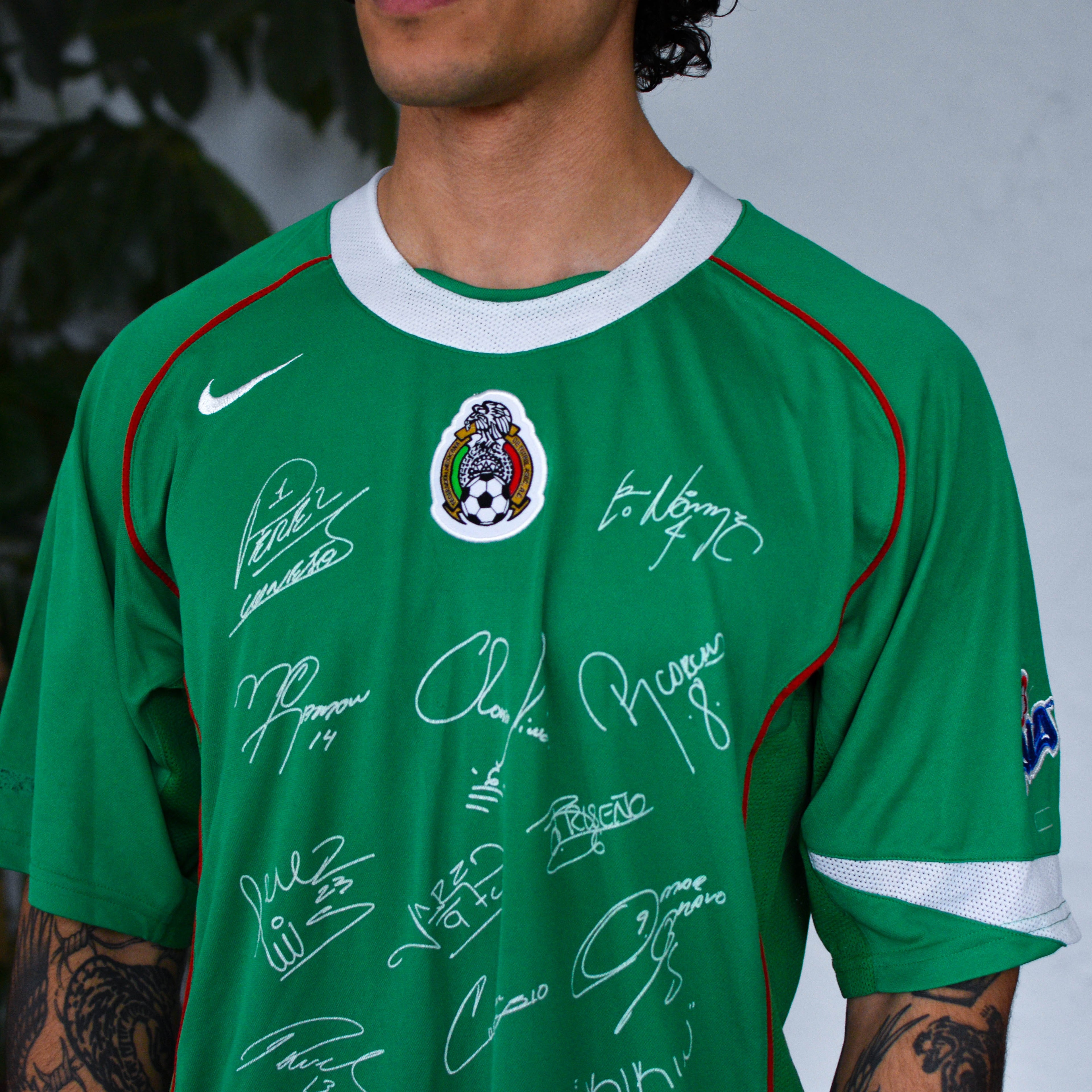 Vintage 2005 Nike Mexico National Team Promo Jersey