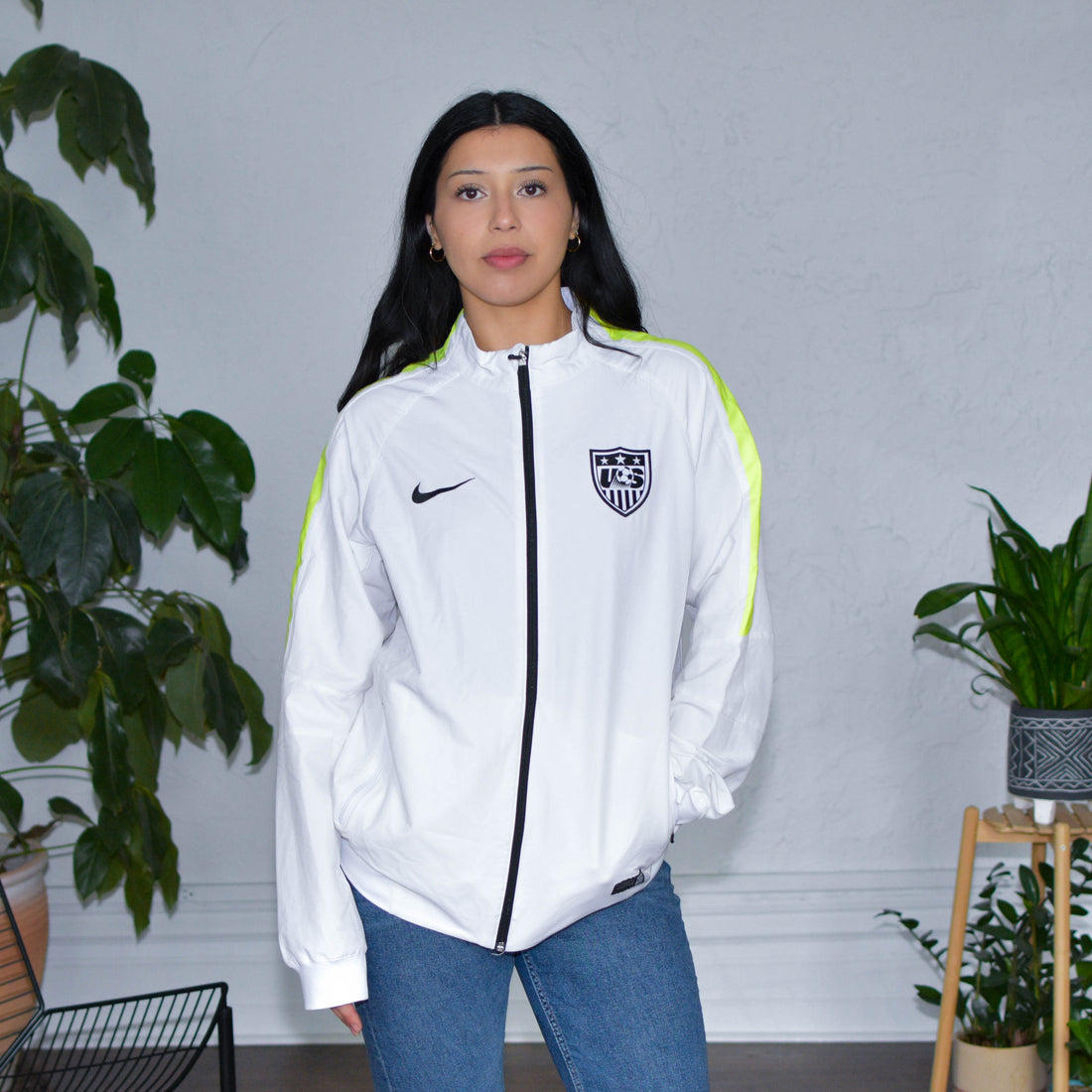 2015 USA National Team White Track Jacket