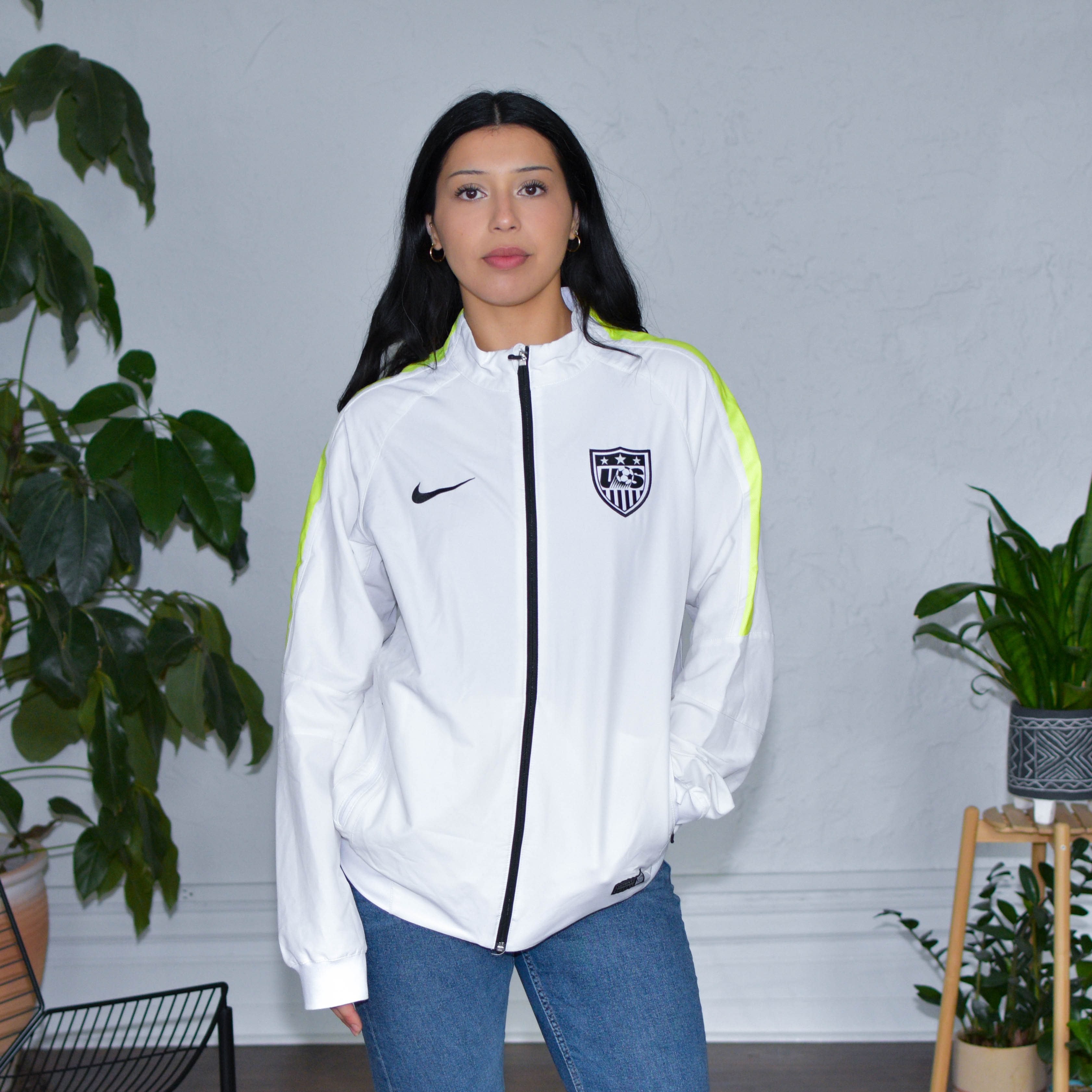 2015 USA National Team White Track Jacket