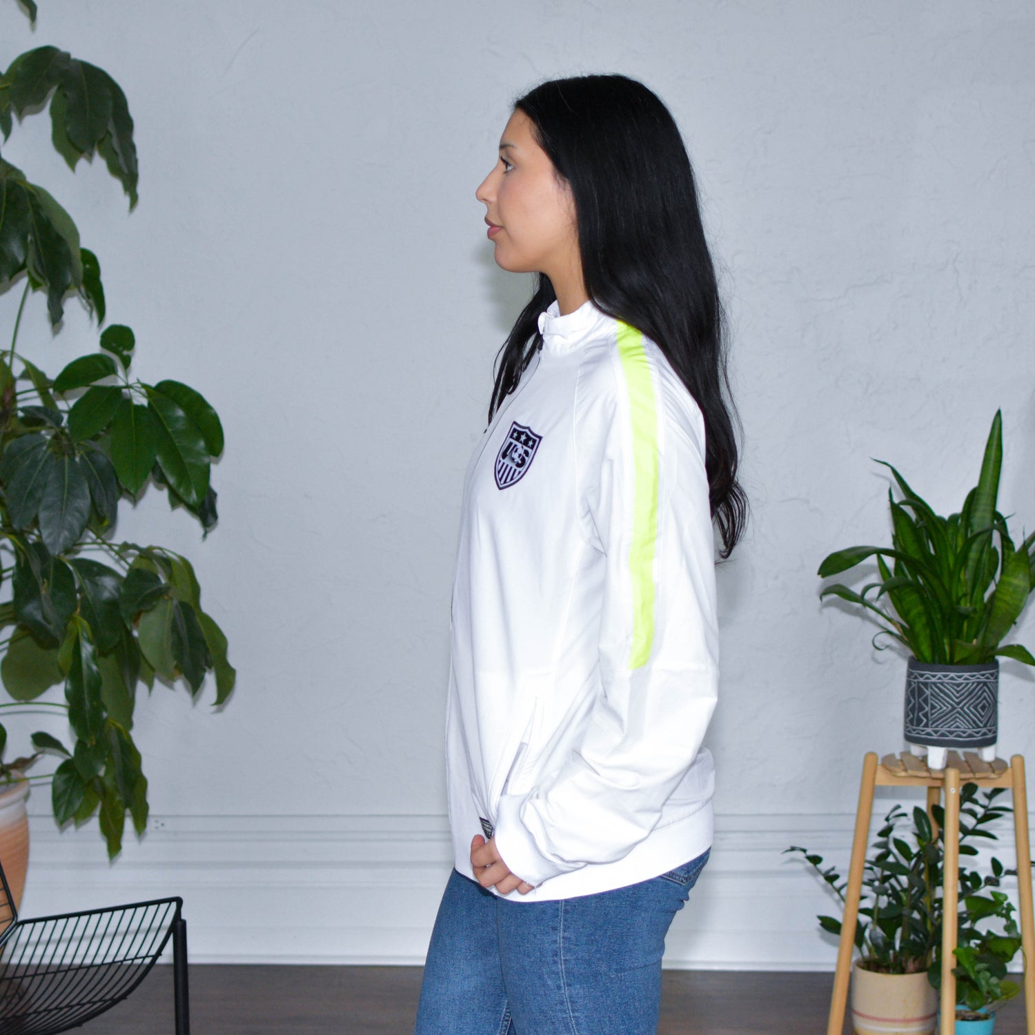 2015 USA National Team White Track Jacket