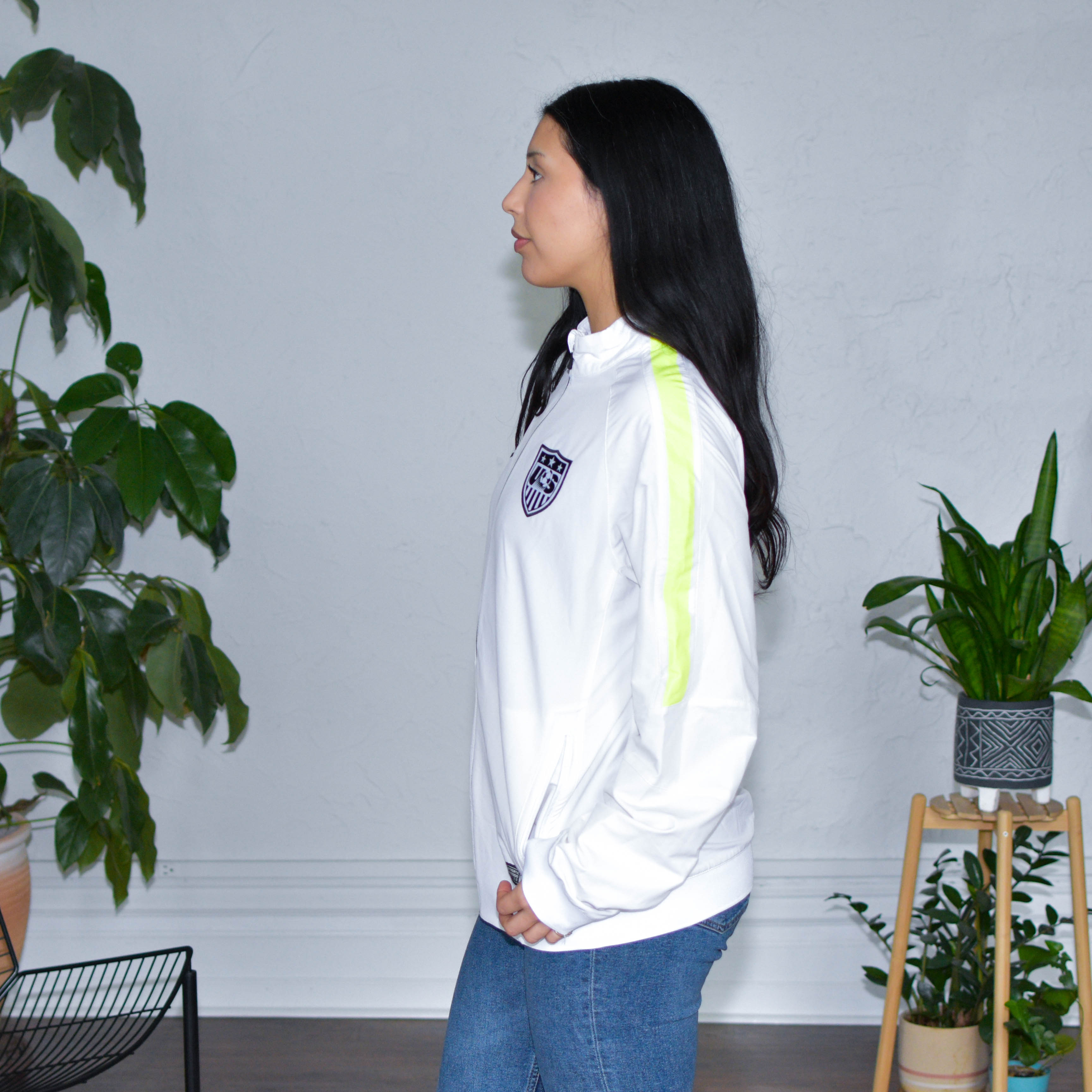 2015 USA National Team White Track Jacket