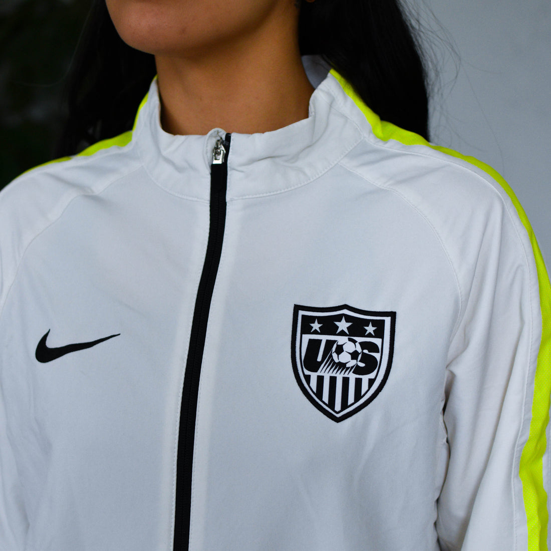 2015 USA National Team White Track Jacket