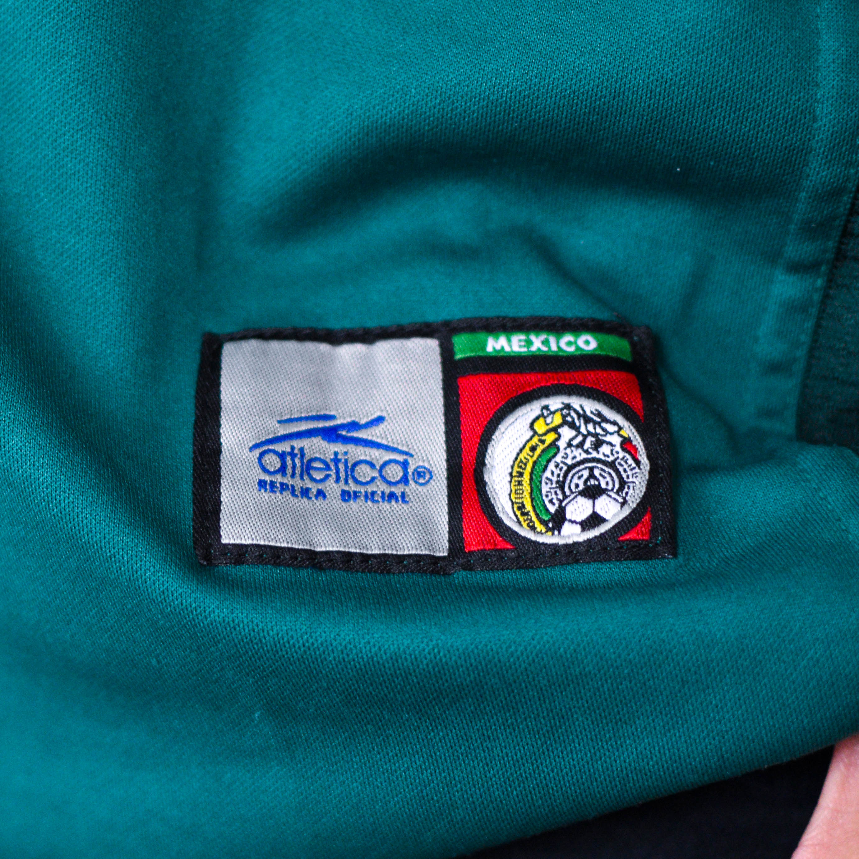 Vintage 2002 Mexico World Cup Home Jersey