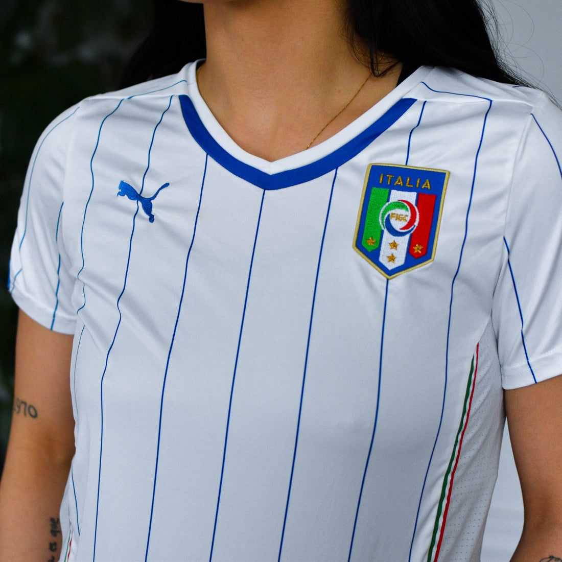 2014 Italy World Cup Away Femme Jersey