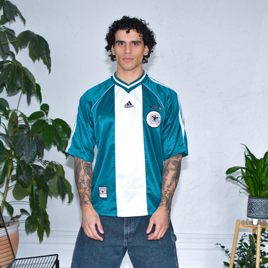 Vintage 1998 Germany World Cup Away Jersey