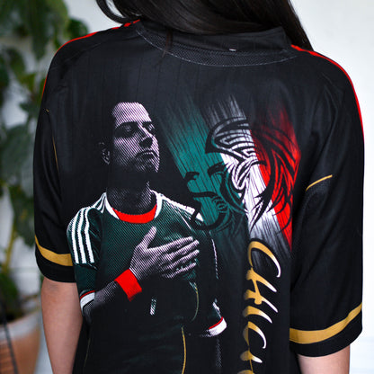 Vintage 2010 Chicharito Mexico National Team AOP Jersey