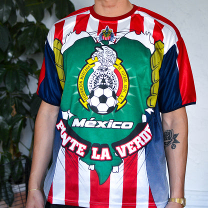 Vintage 1998 Chivas &amp; Mexico National Team Jersey
