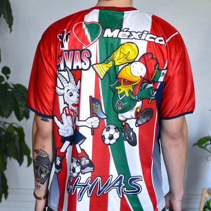 Vintage 1998 Chivas &amp; Mexico National Team Jersey