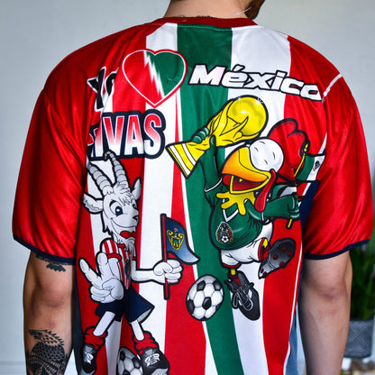 Vintage 1998 Chivas &amp; Mexico National Team Jersey