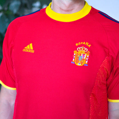 Vintage 2002 Adidas Spain World Cup Jersey