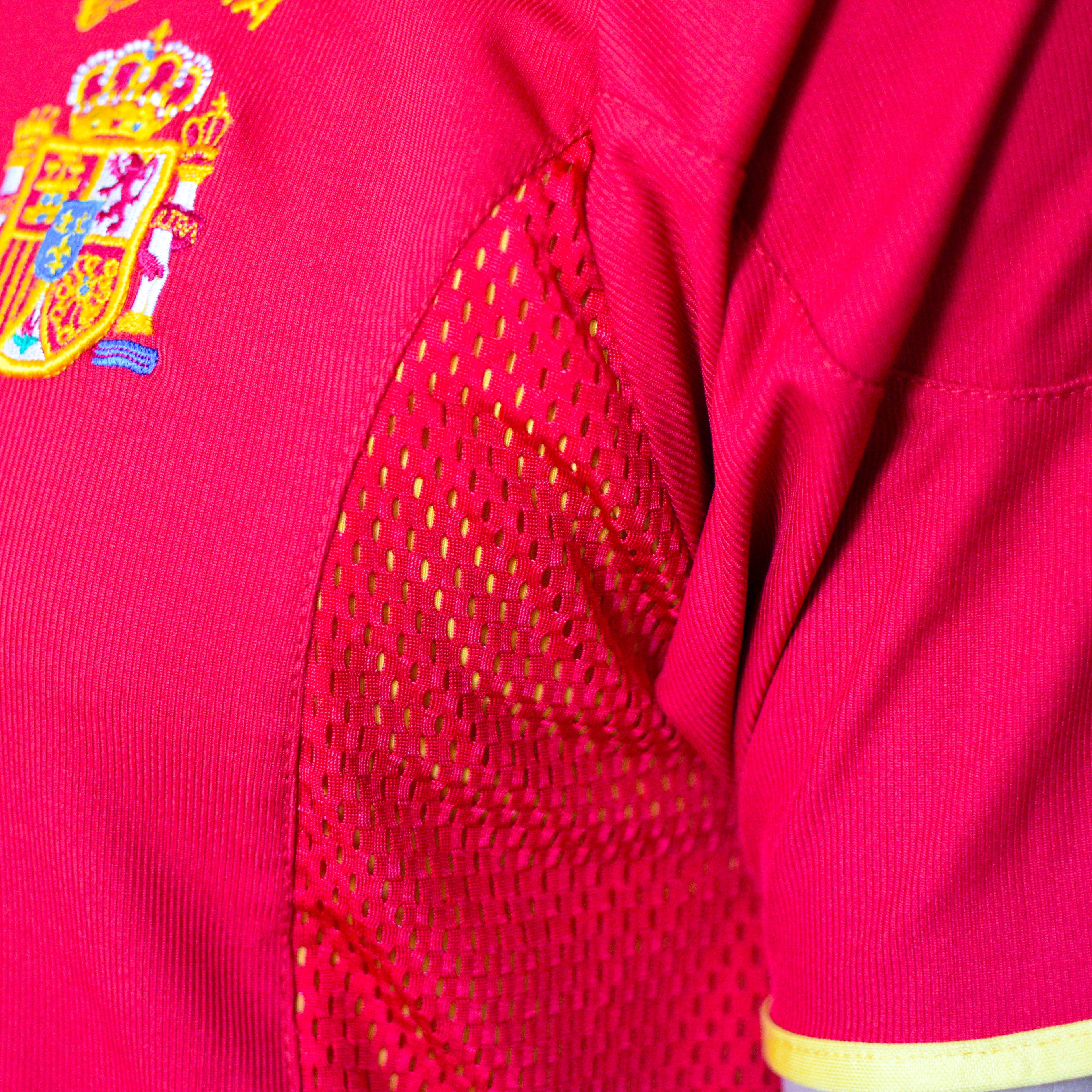 Vintage 2002 Adidas Spain World Cup Jersey