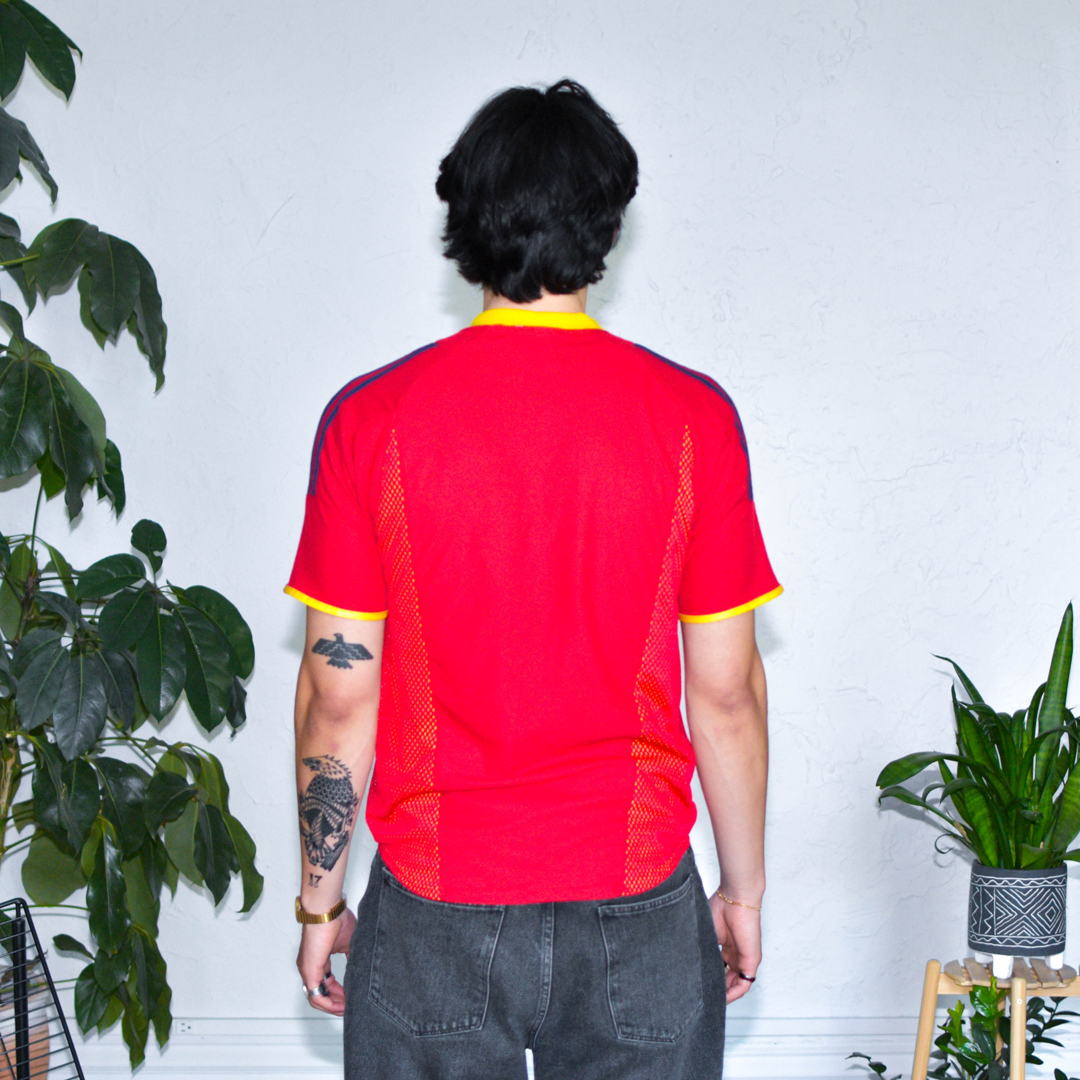 Vintage 2002 Adidas Spain World Cup Jersey