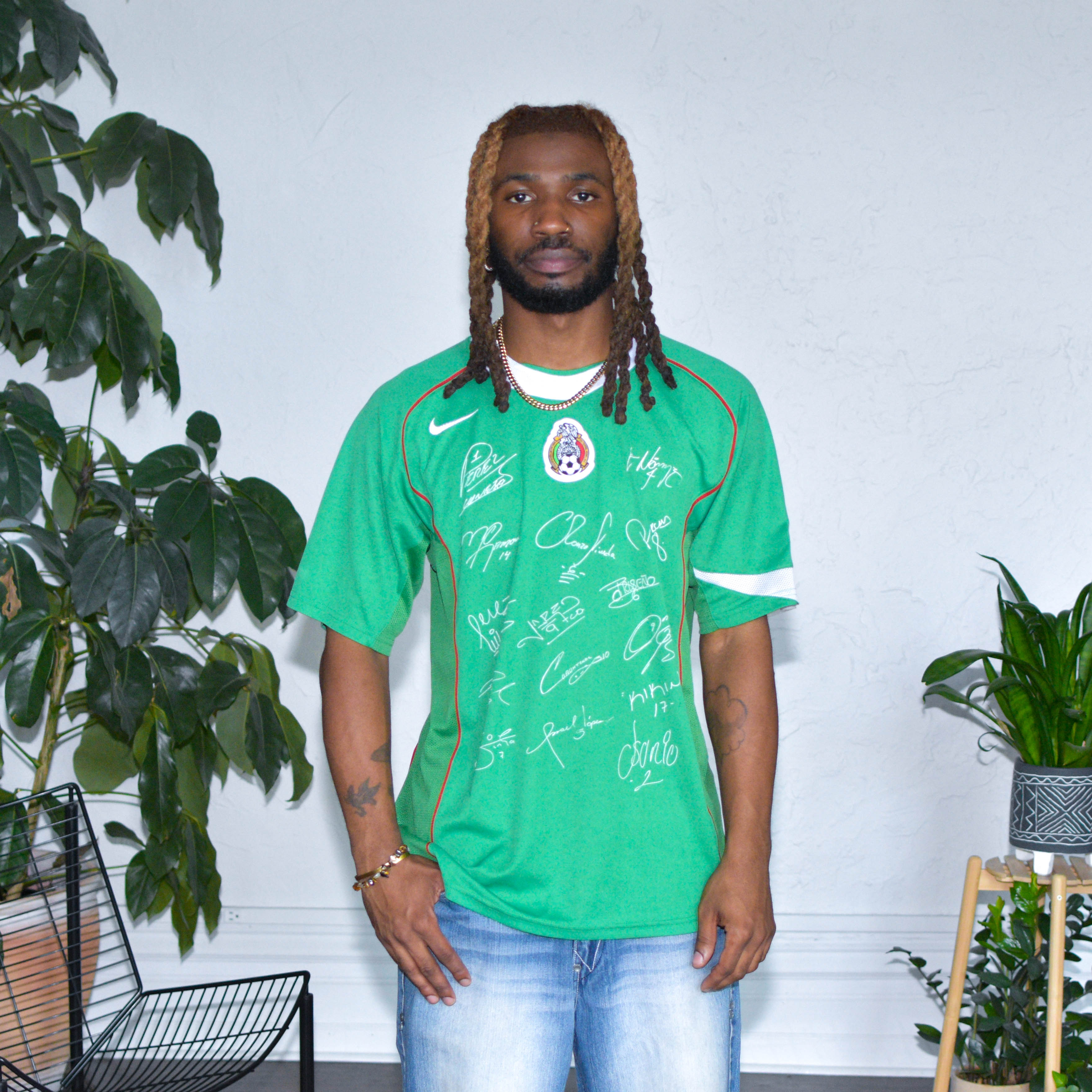 Vintage 2005 Nike Mexico National Team Promo Jersey