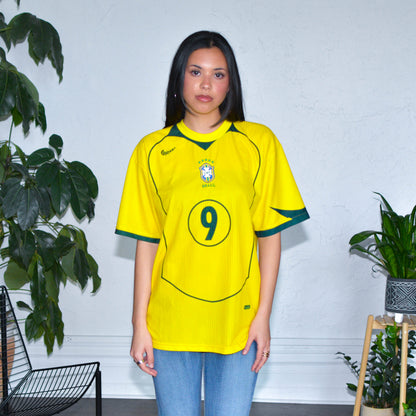 Vintage Brazil Ronaldo Replica T90 Jersey