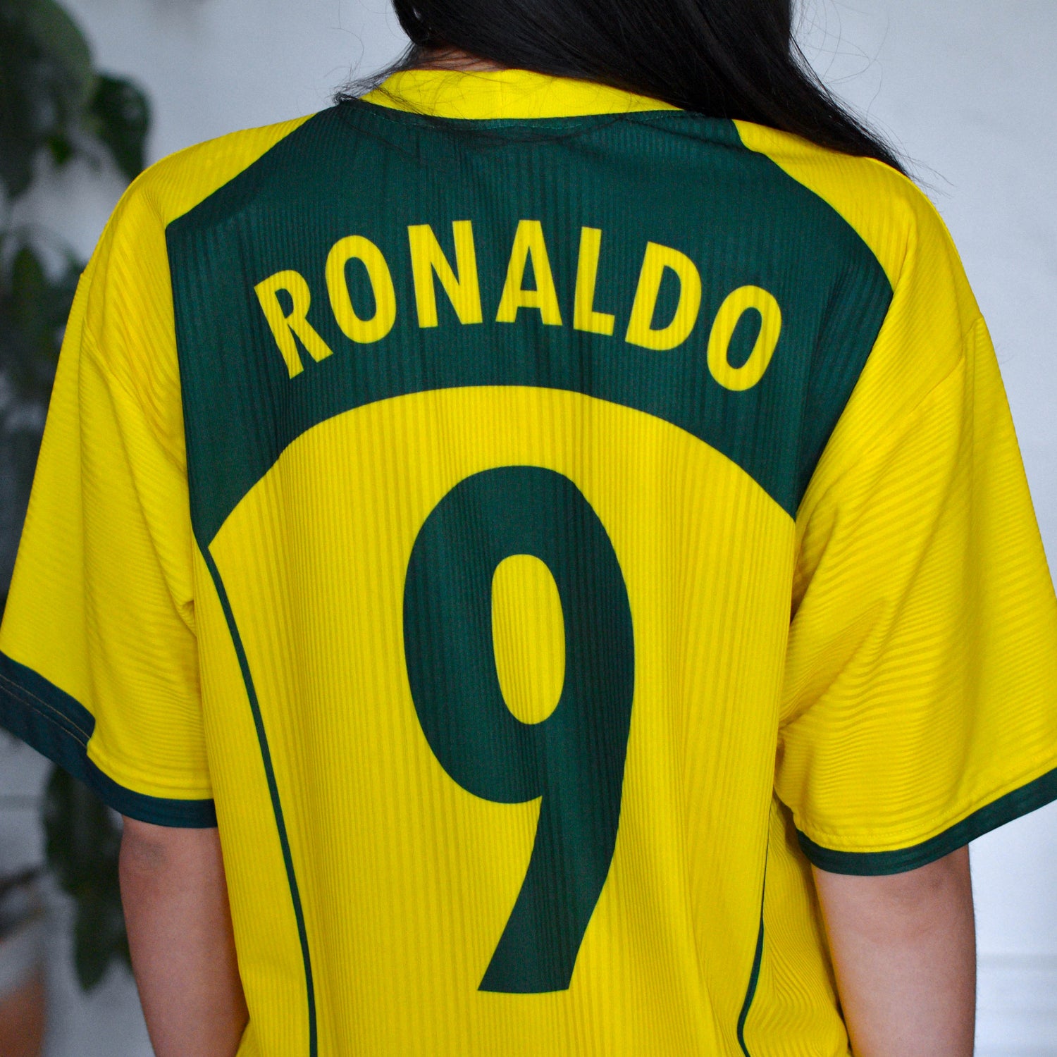Vintage Brazil Ronaldo Replica T90 Jersey