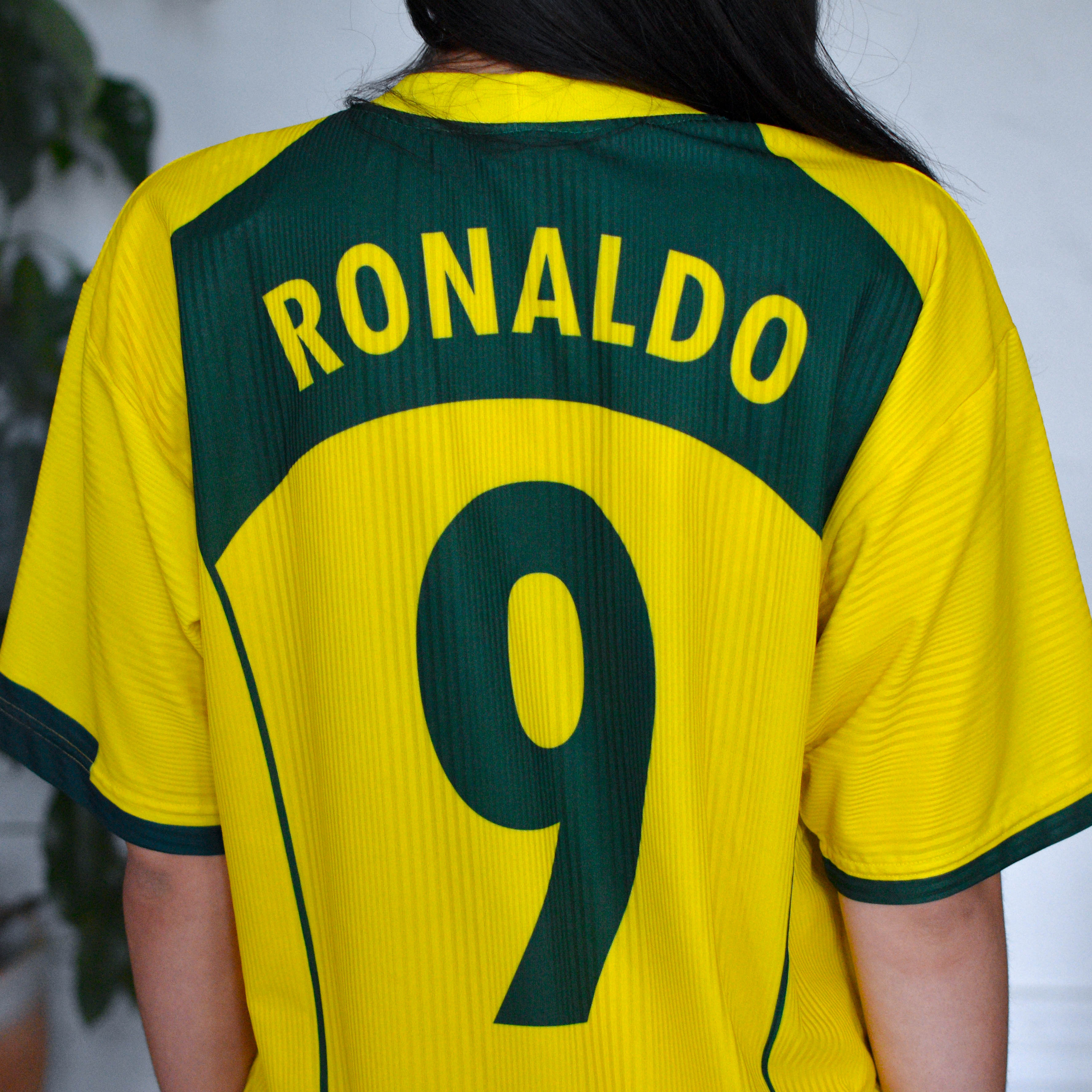 Vintage Brazil Ronaldo Replica T90 Jersey