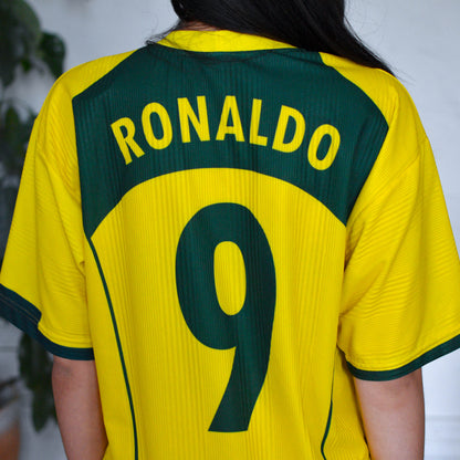 Vintage Brazil Ronaldo Replica T90 Jersey