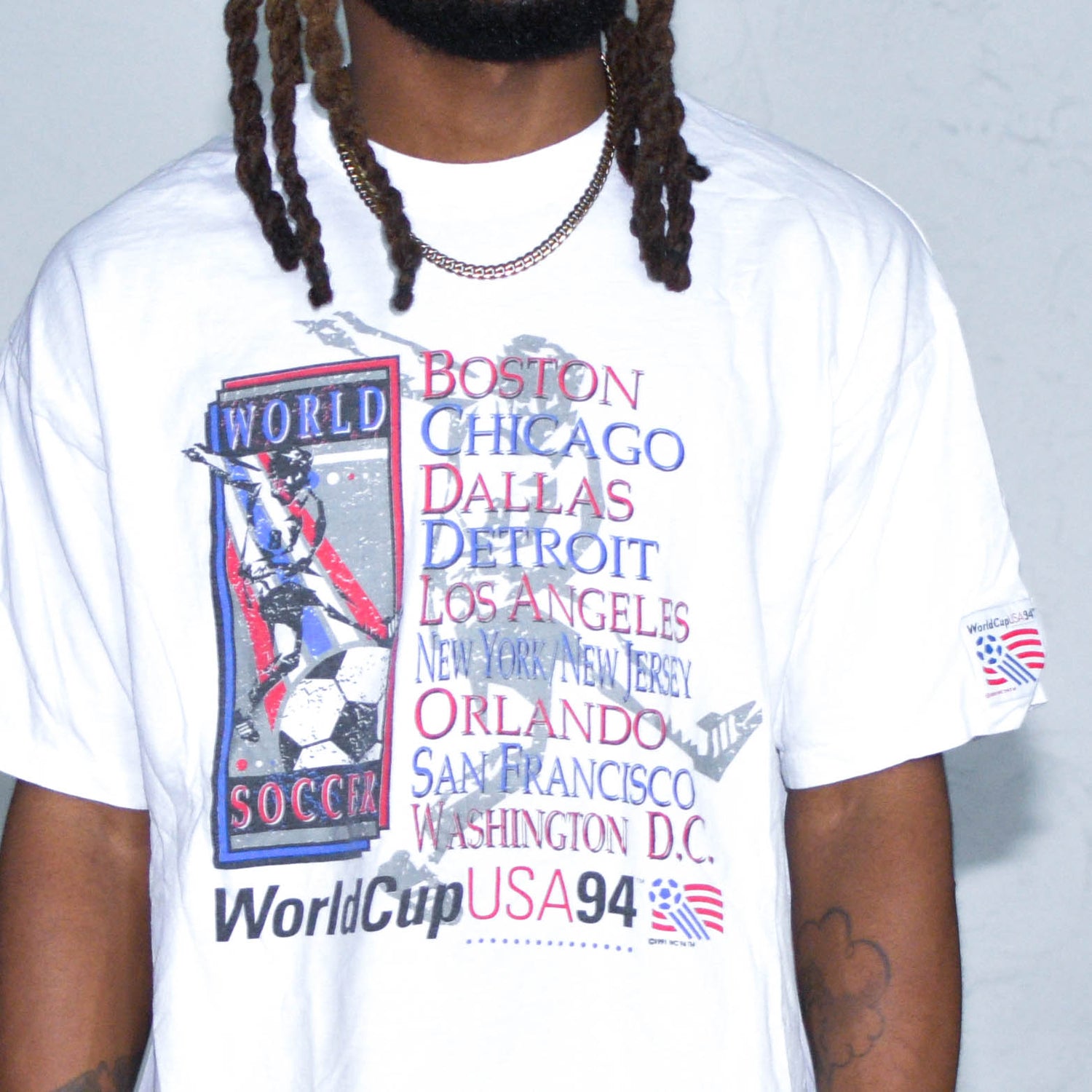 Vintage 1994 USA World Cup National Soccer T-Shirt