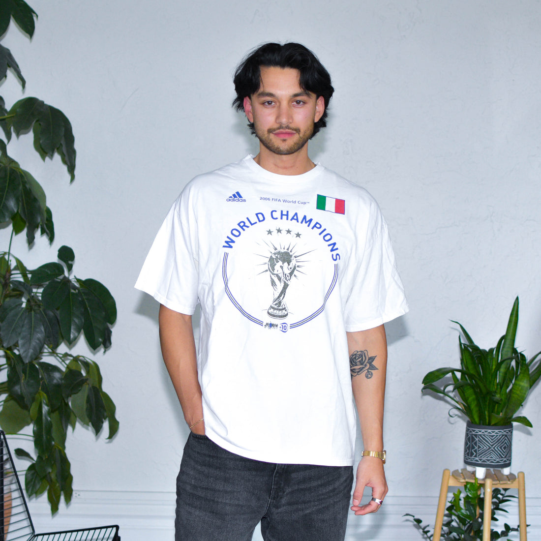Vintage 2006 Italy World Cup Champions T-Shirt