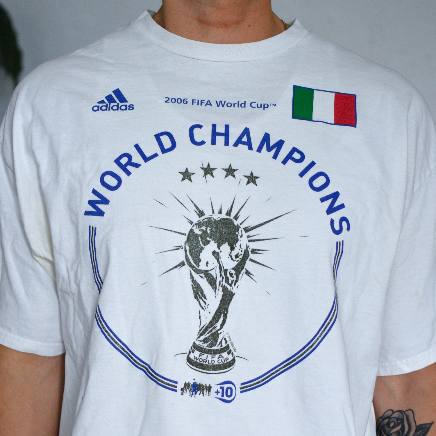 Vintage 2006 Italy World Cup Champions T-Shirt