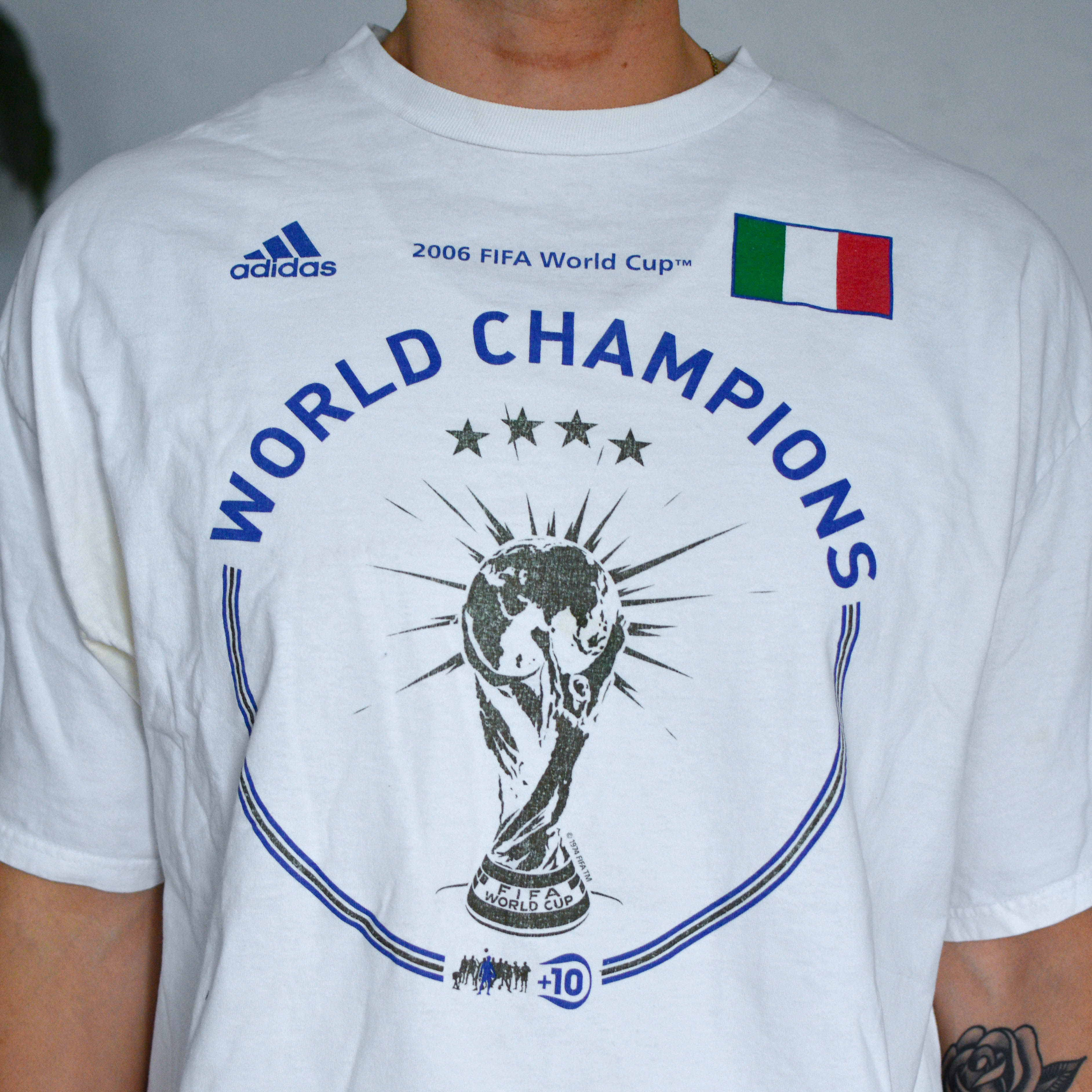 Vintage 2006 Italy World Cup Champions T-Shirt