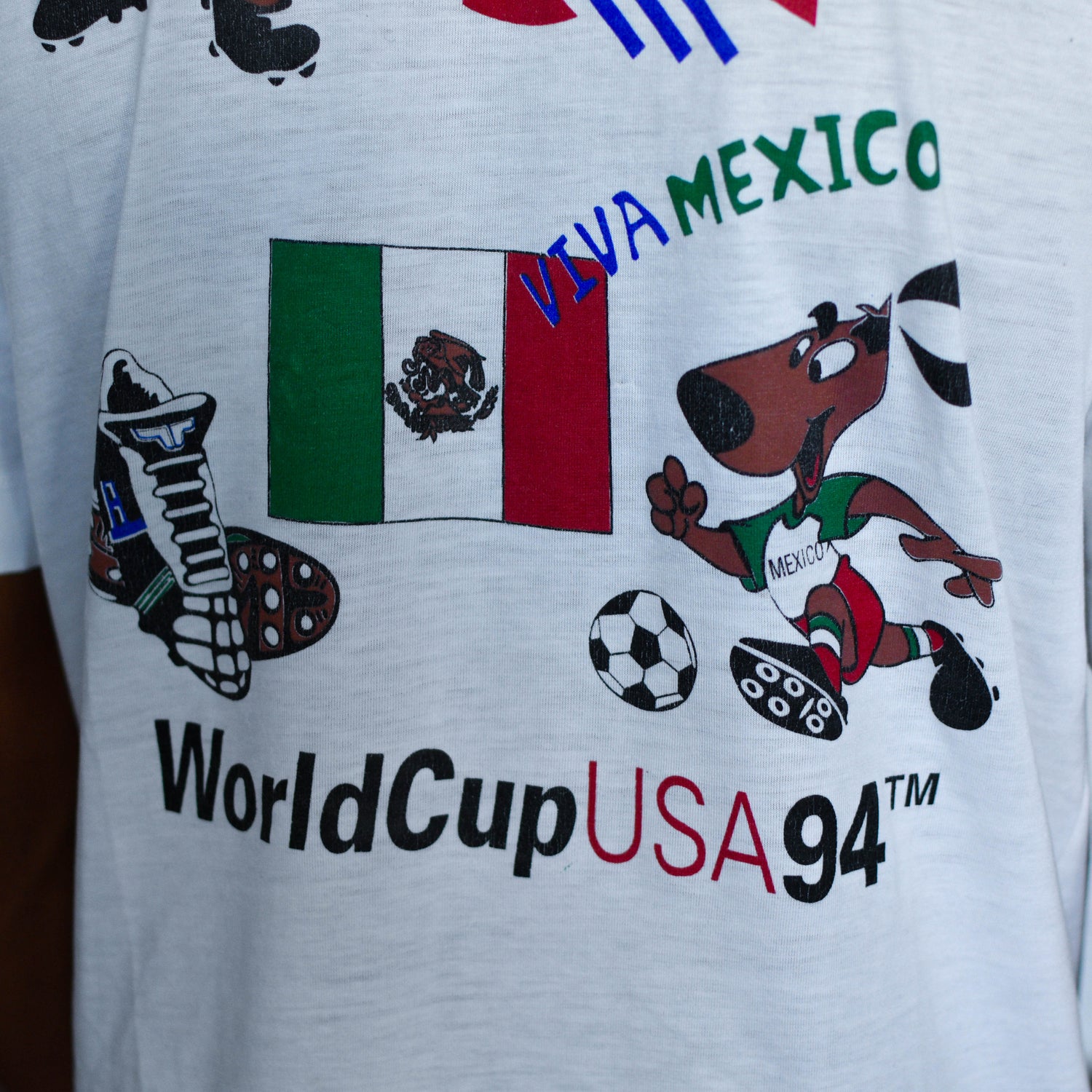 Vintage 1994 World Cup USA and Mexico T-Shirt