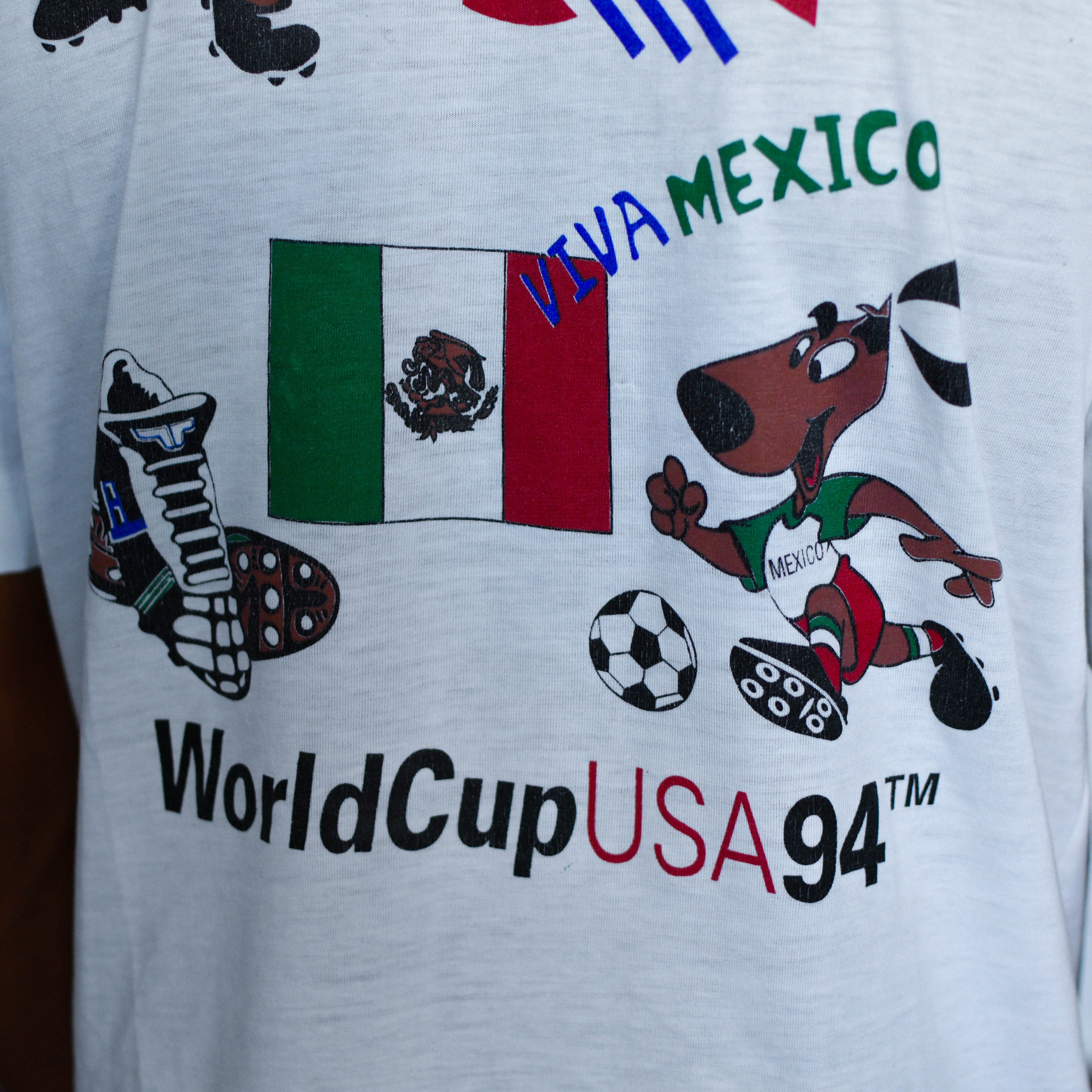 Vintage 1994 World Cup USA and Mexico T-Shirt