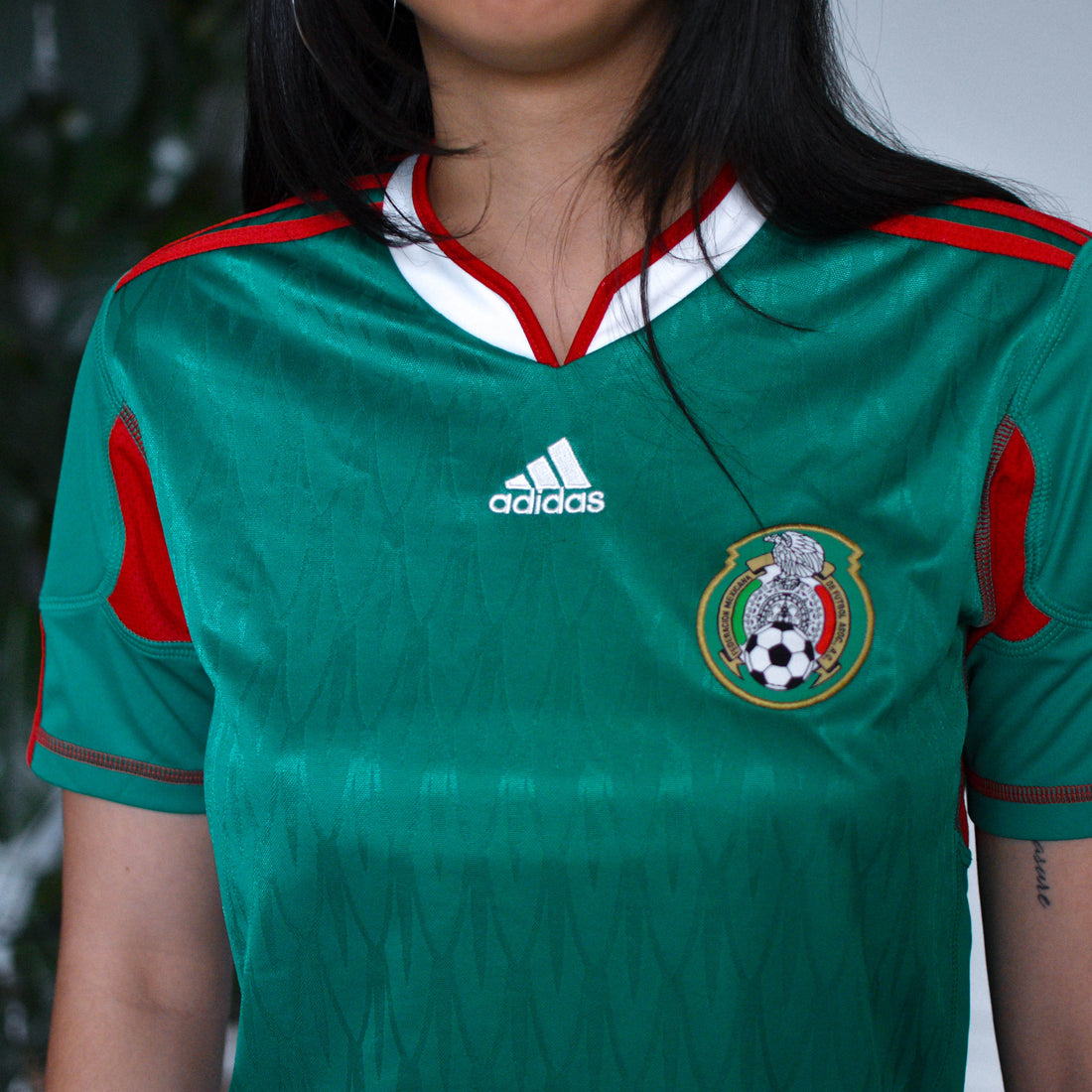 Vintage 2010 Mexico World Cup Femme Jersey