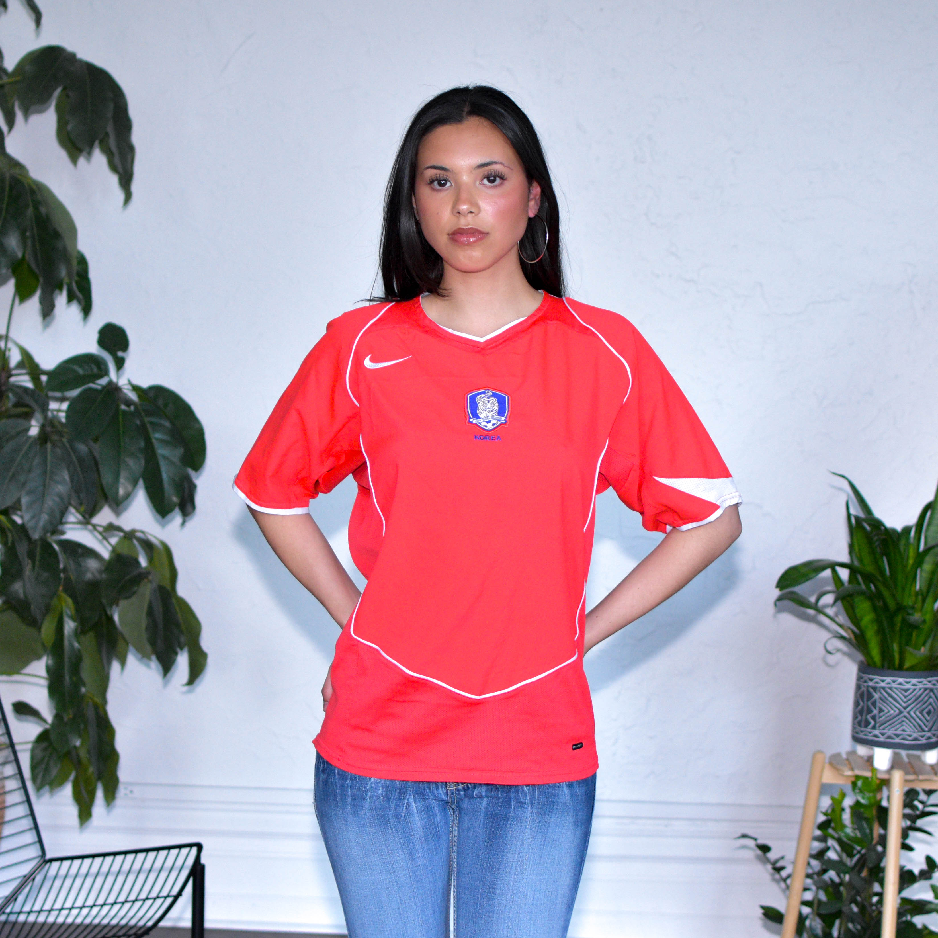 Vintage 2004 South Korea National Team T90 Jersey