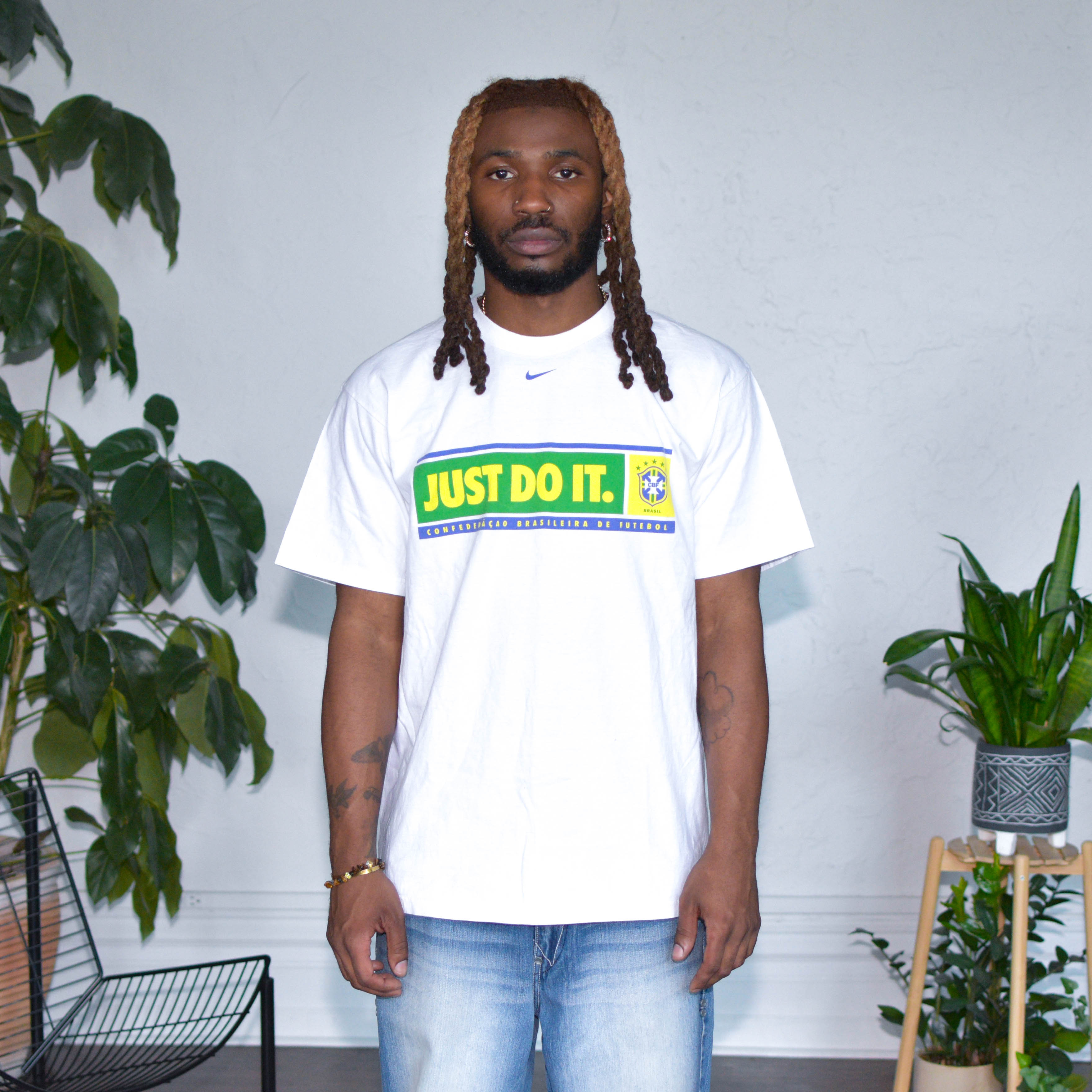 Vintage Y2K Nike Brazil National Team T-Shirt