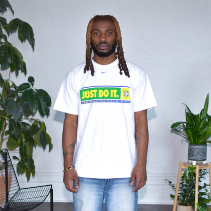 Vintage Y2K Nike Brazil National Team T-Shirt