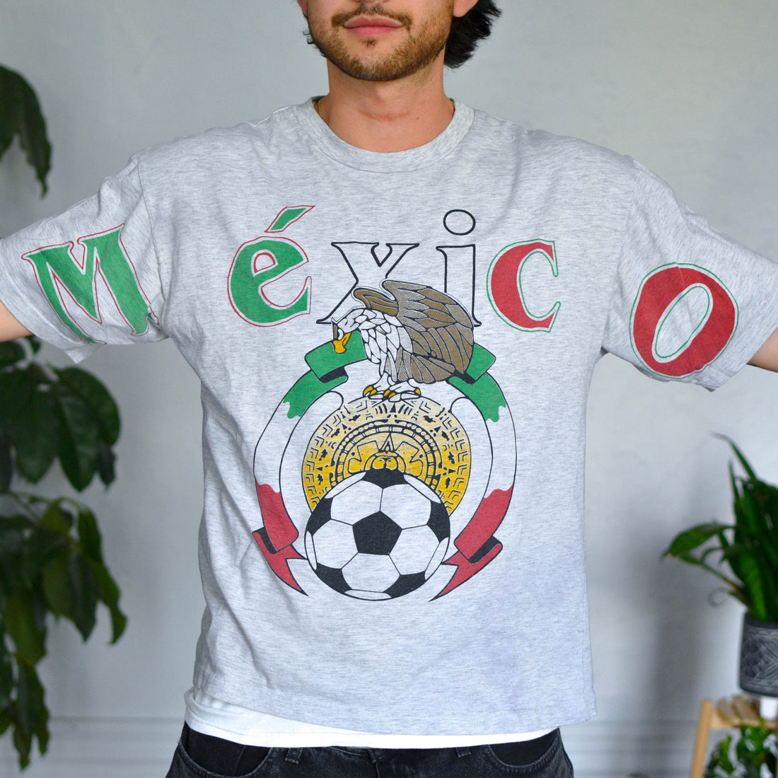 Vintage Mexico National Team Spell-Out T-Shirt