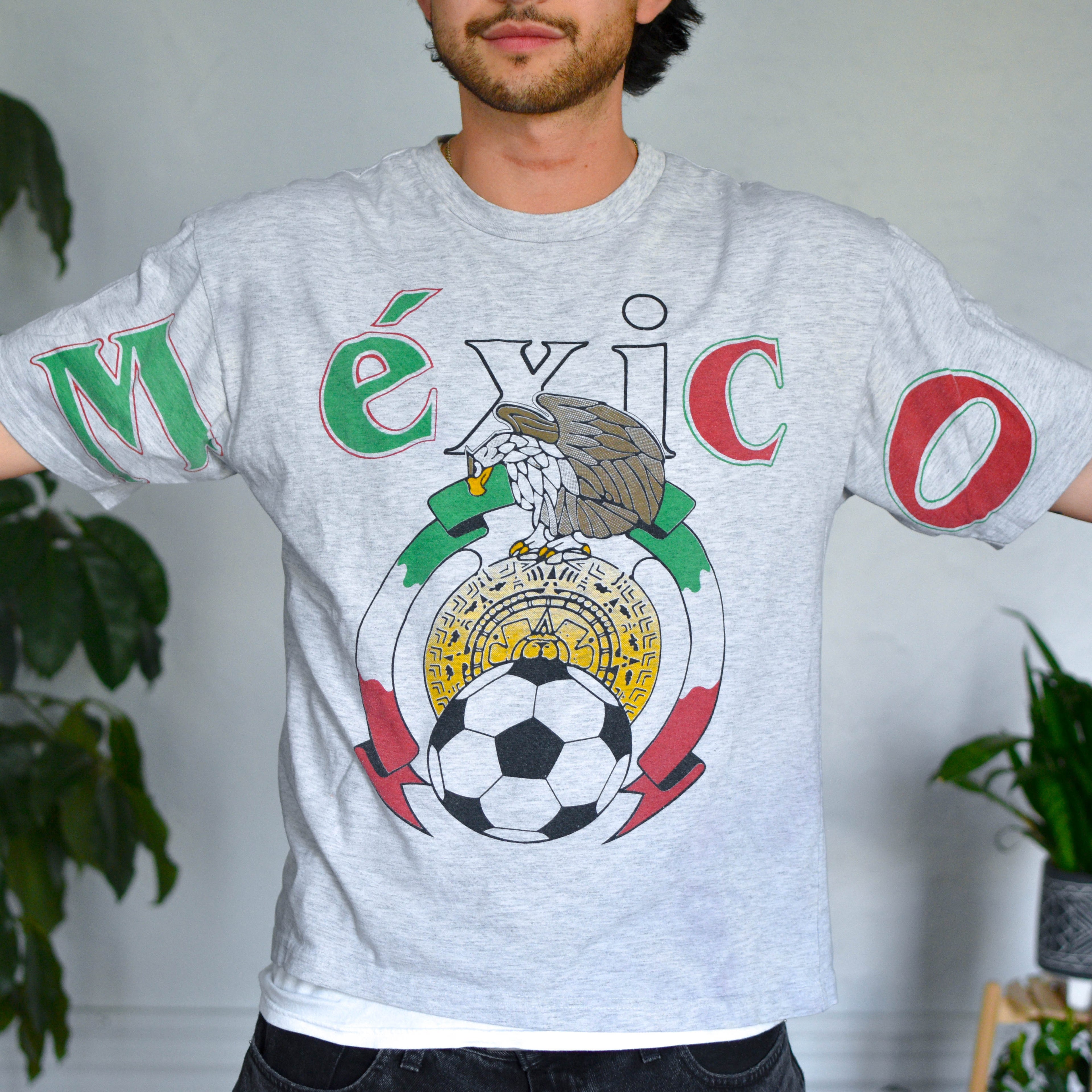 Vintage Mexico National Team Spell-Out T-Shirt