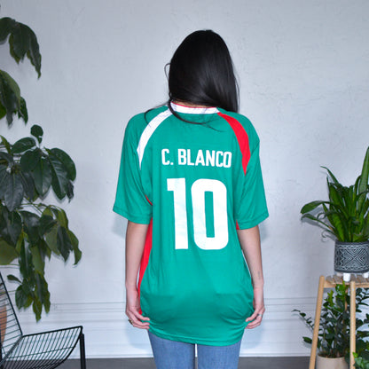Vintage 2004 Mexico National Team Cuauhtémoc Blanco Jersey