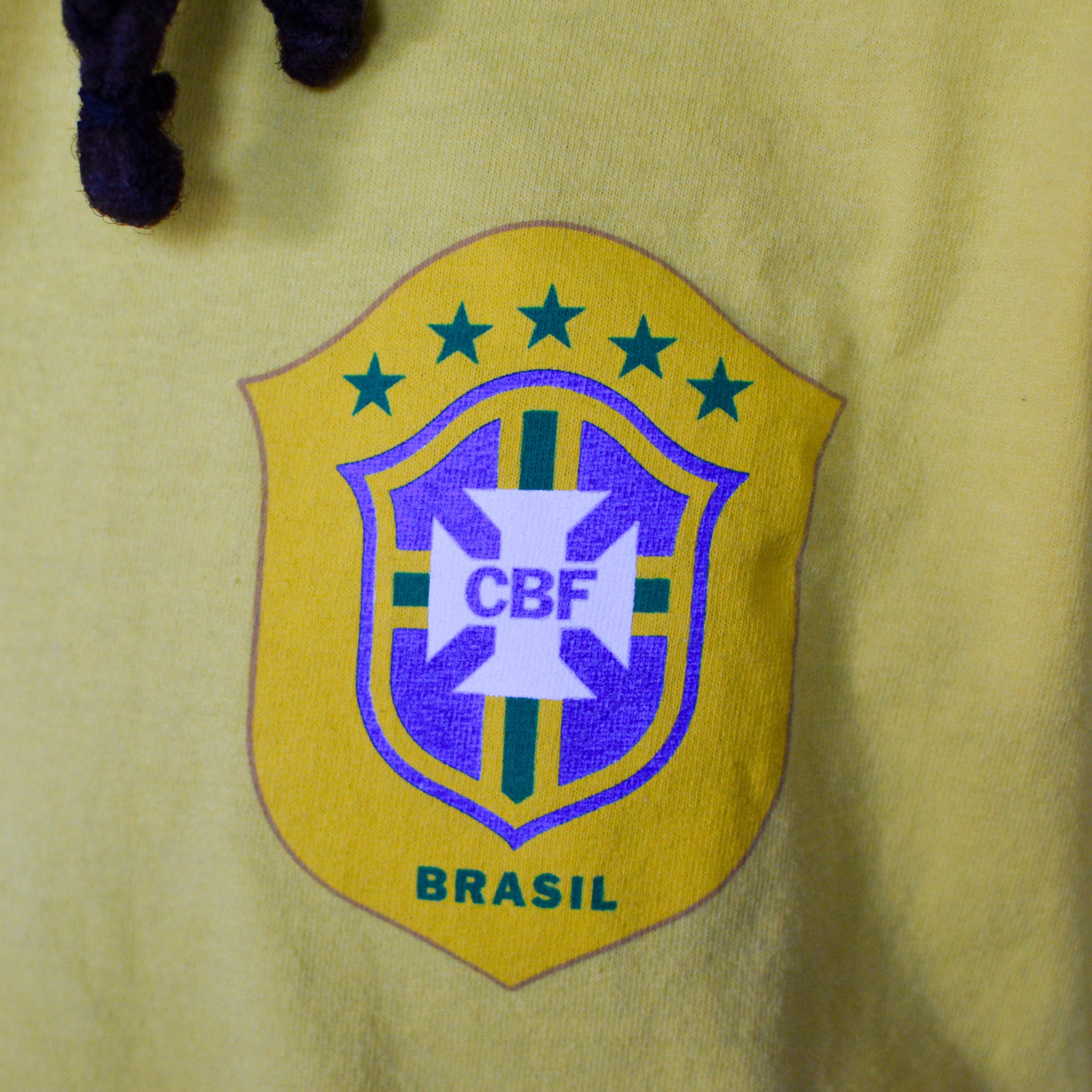 Vintage Nike Brazil National Team Yellow T-Shirt