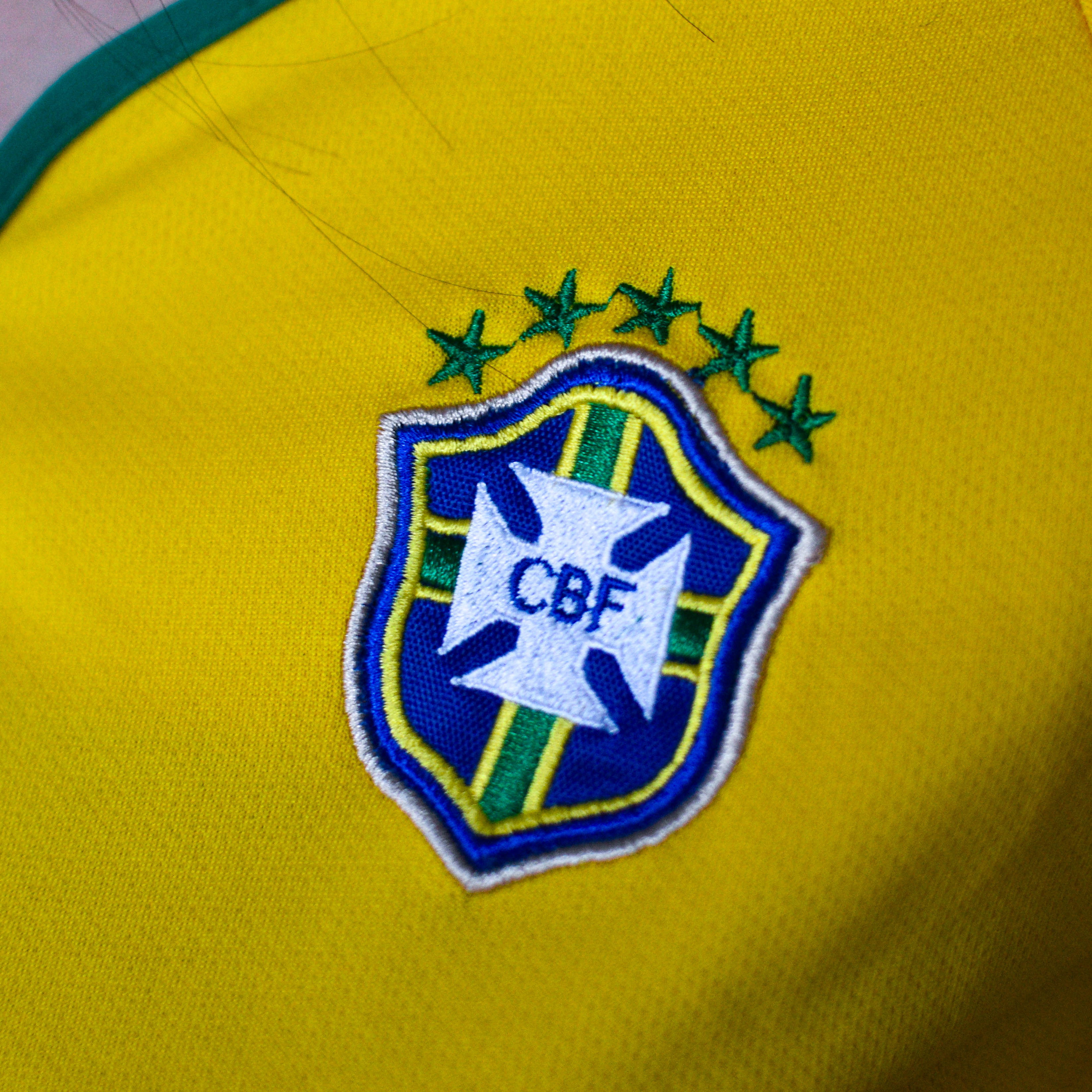 Vintage 2014 Nike Brazil World Cup Femme Jersey