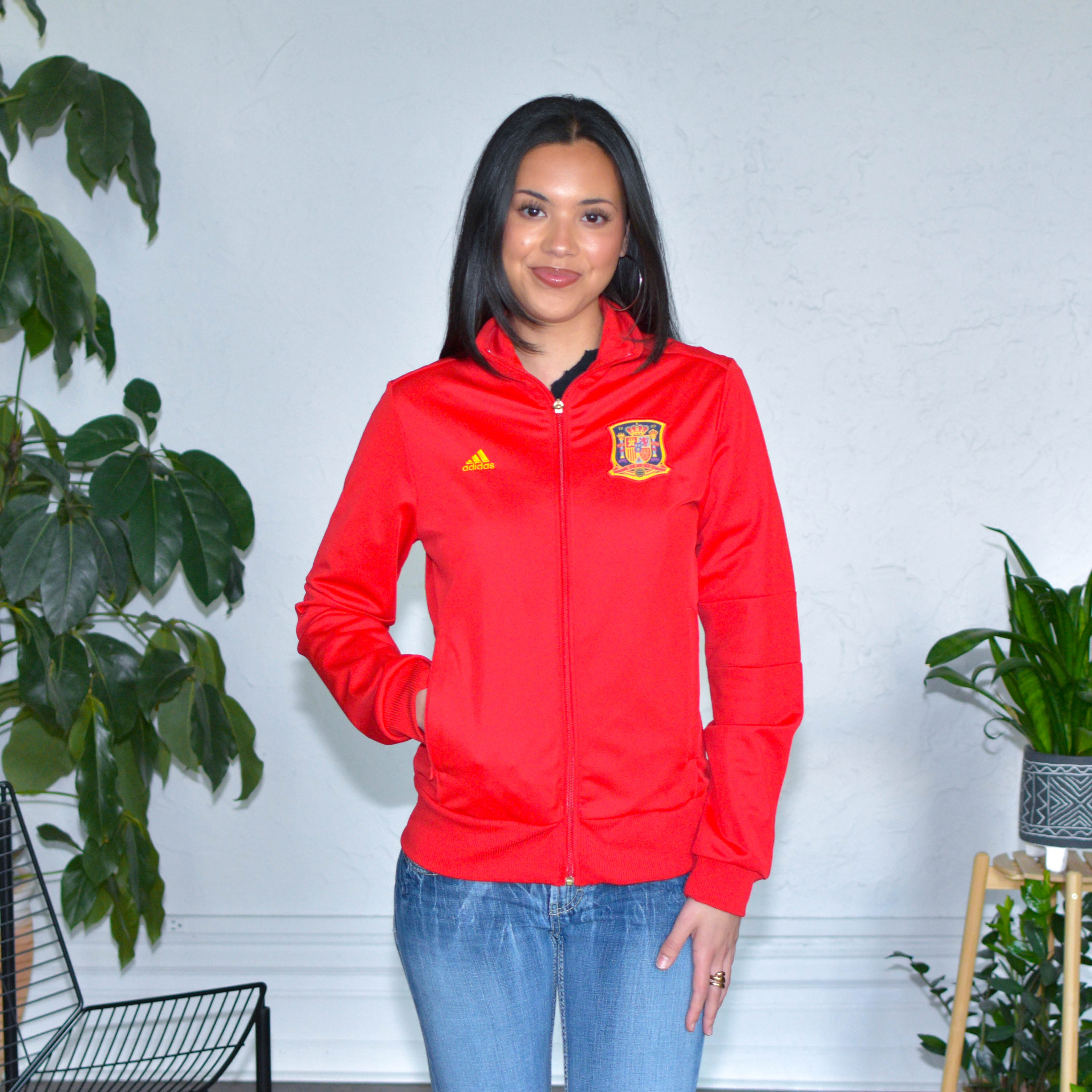 Vintage 2009 Spain National Team Adidas Track Jacket