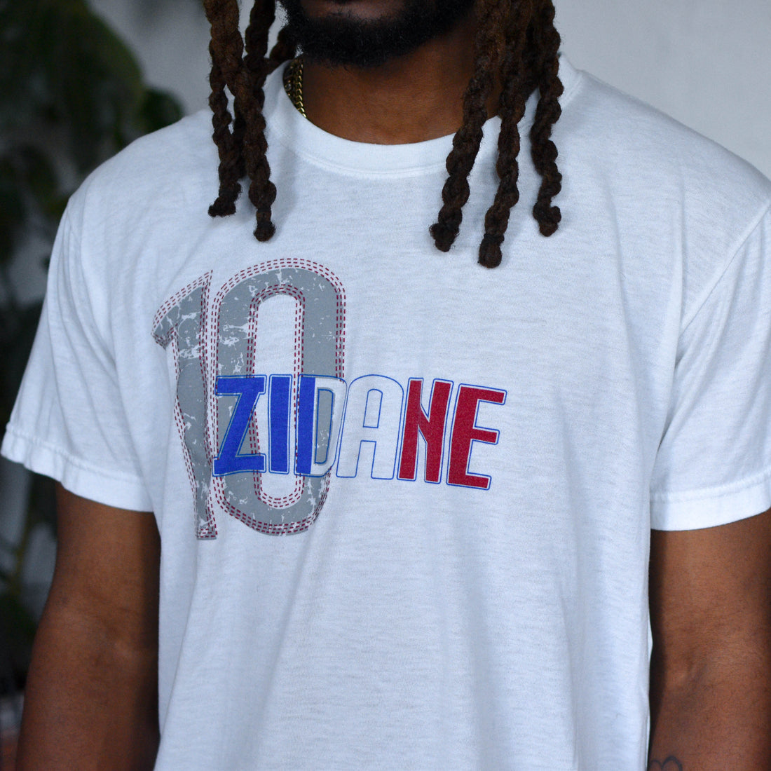 Vintage 2006 Adidas Zidane x France FIFA World Cup T-Shirt